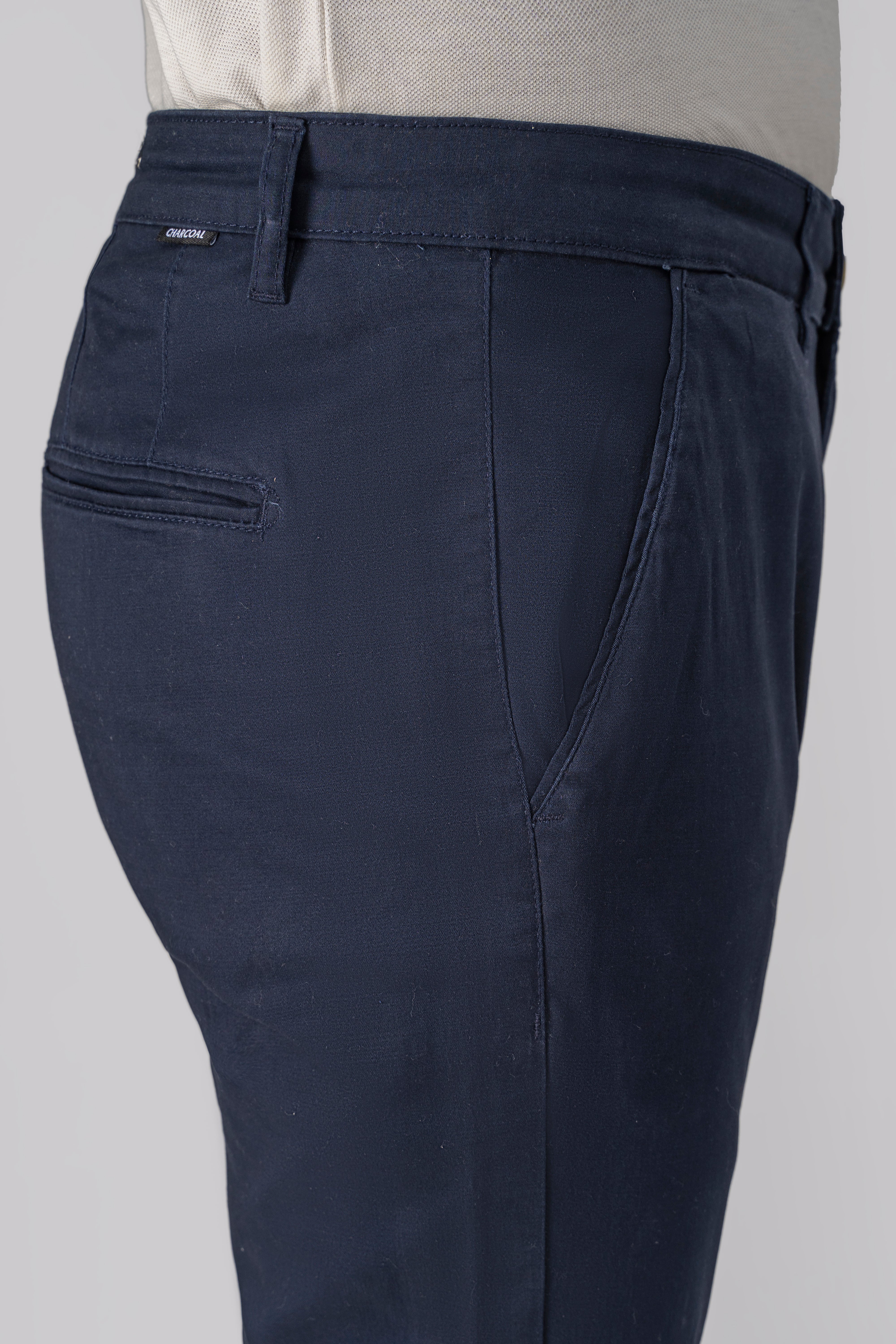 CASUAL PANT CROSS POCKET NAVY