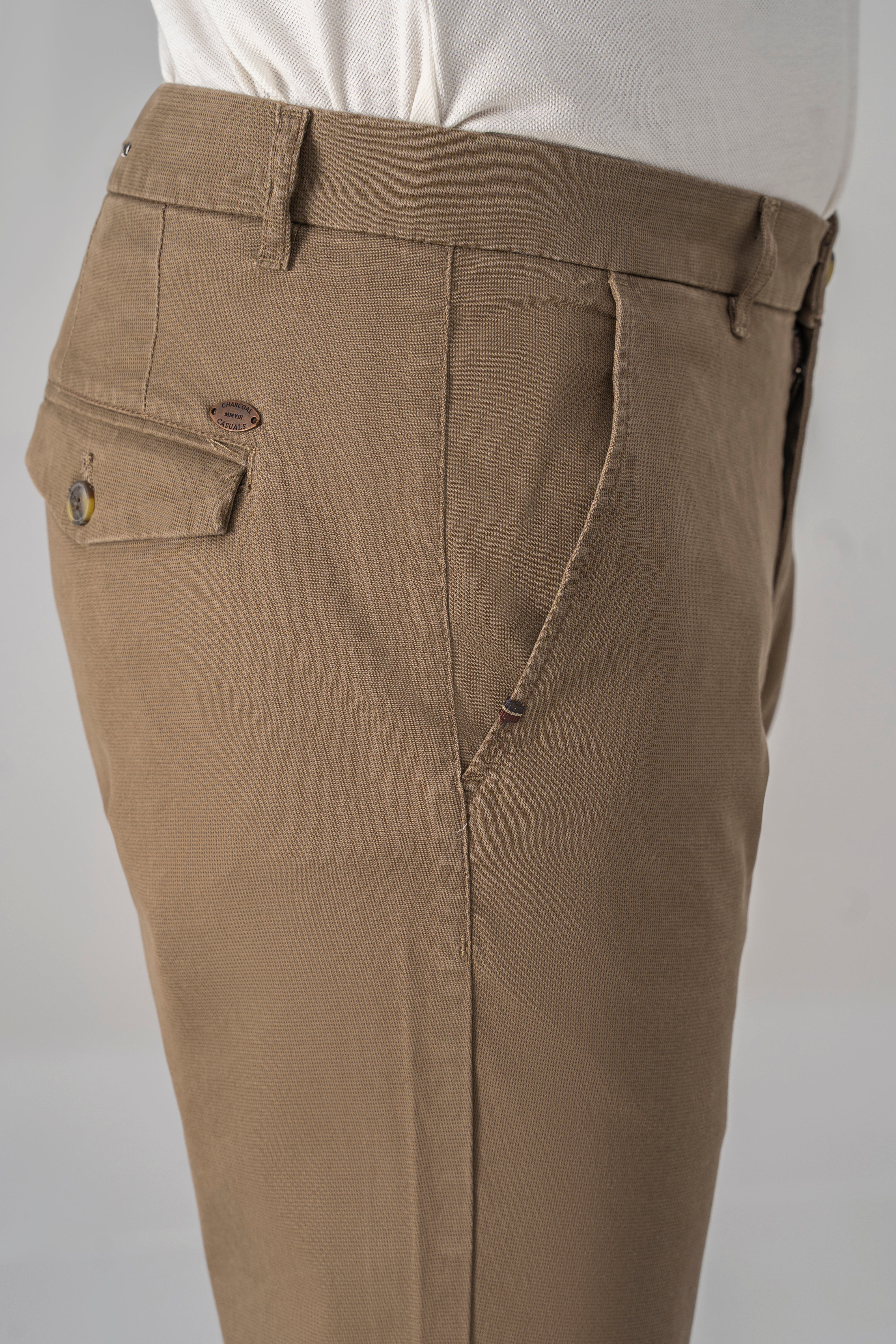 CASUAL PANT CROSS POCKET KHAKI