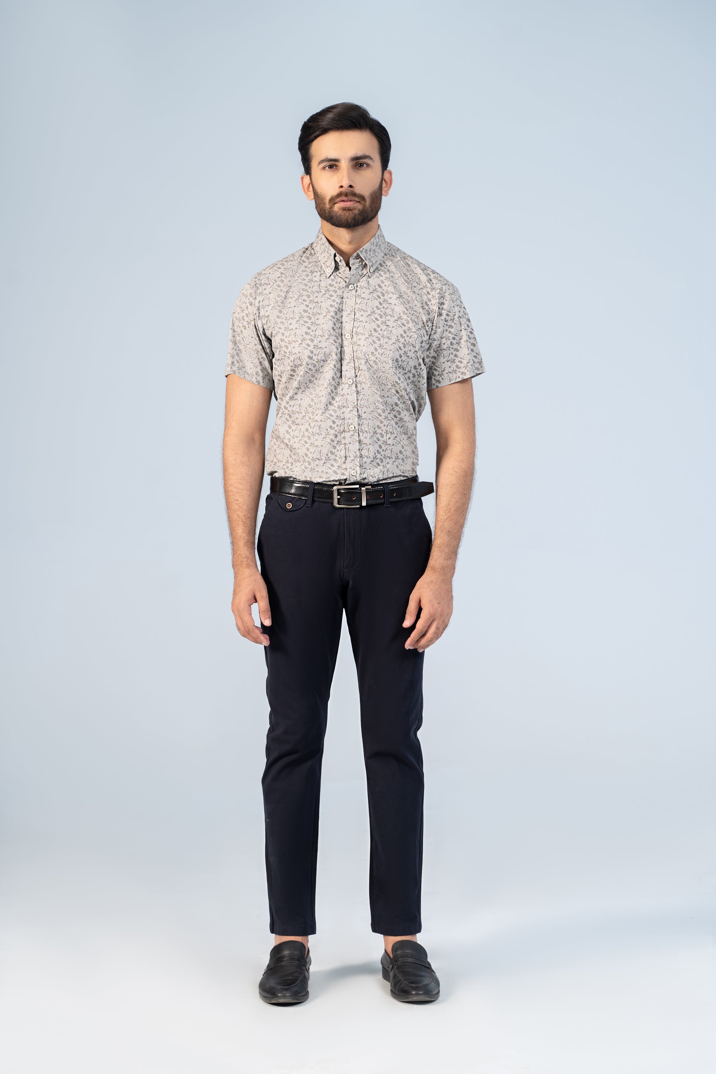 SMART SHIRT GREY - Charcoal Clothing