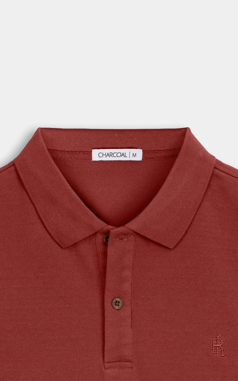 SMART FIT CLASSIC POLO SHIRT MAROON