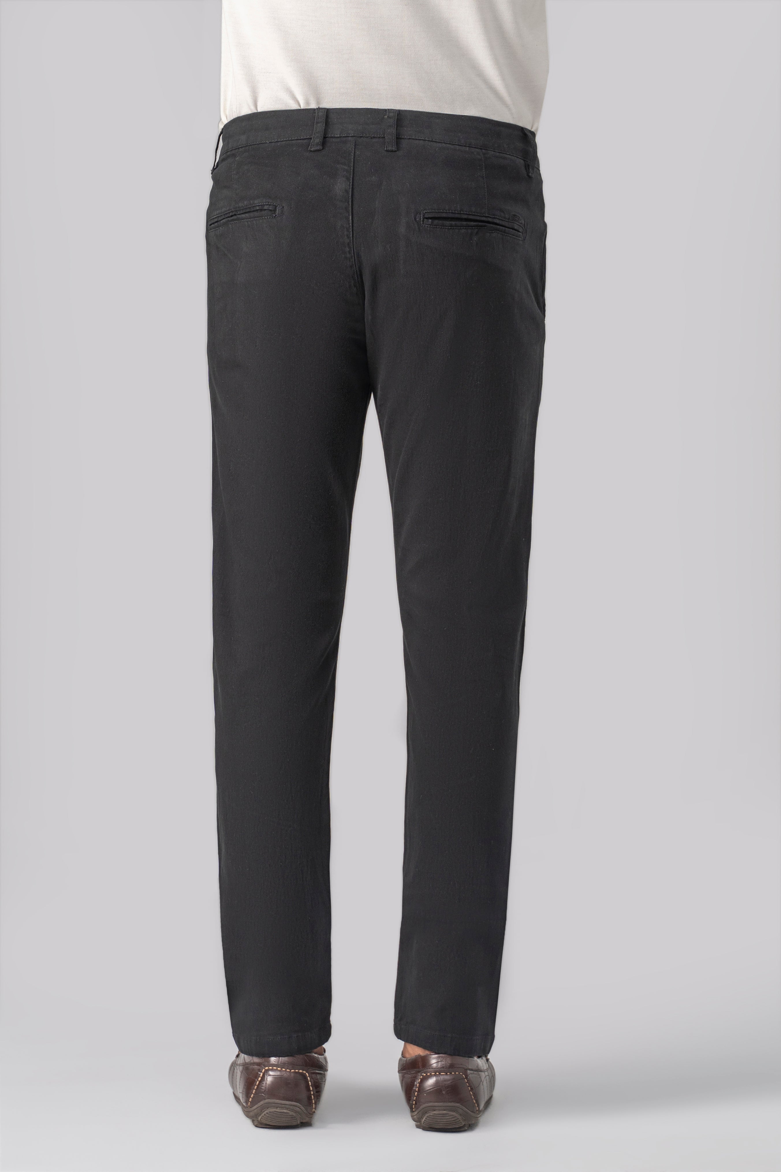 CASUAL PANT CROSS POCKET BLACK