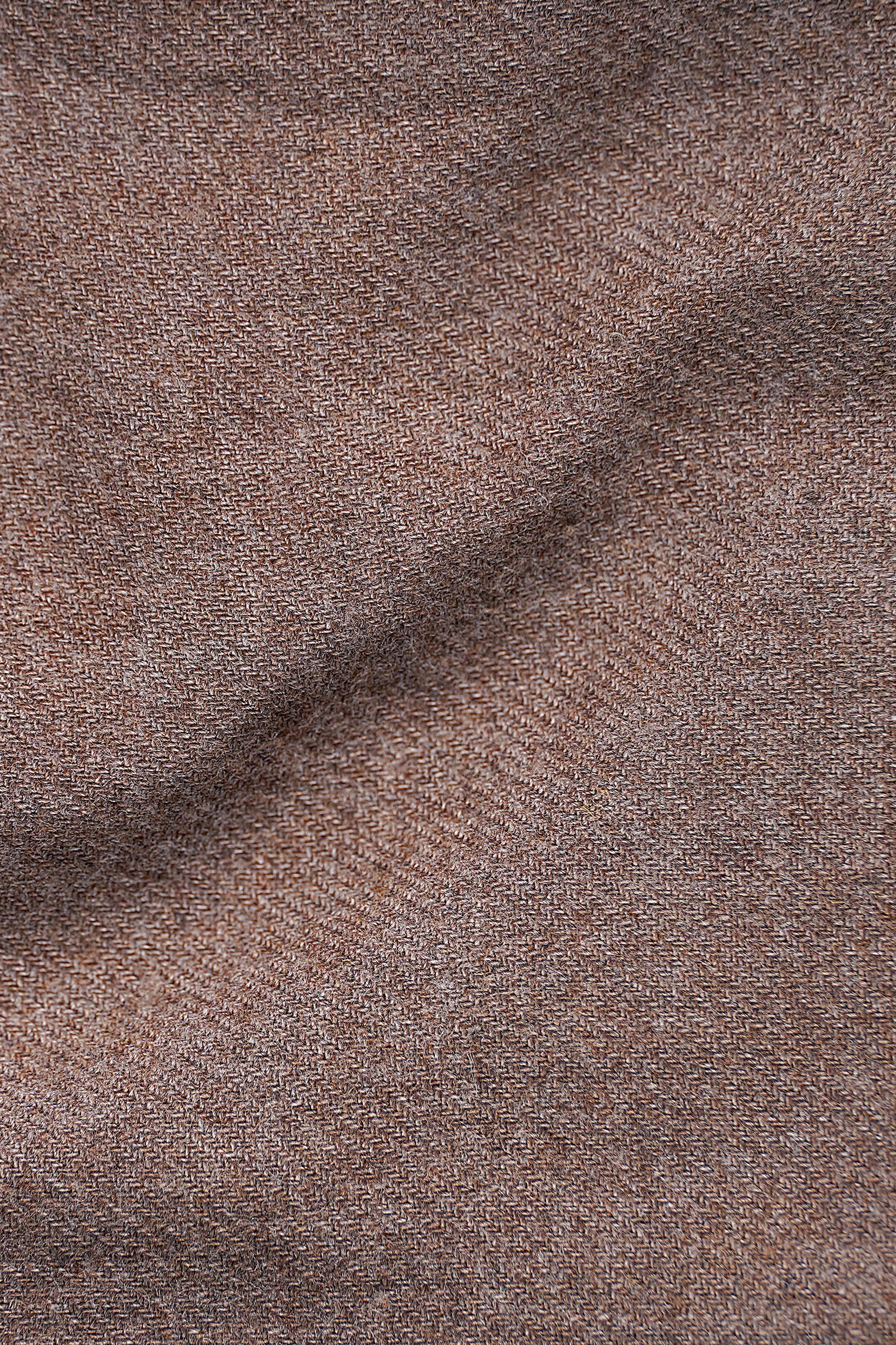 Charcoal wool shirt fabric close-up, fine textured weave
