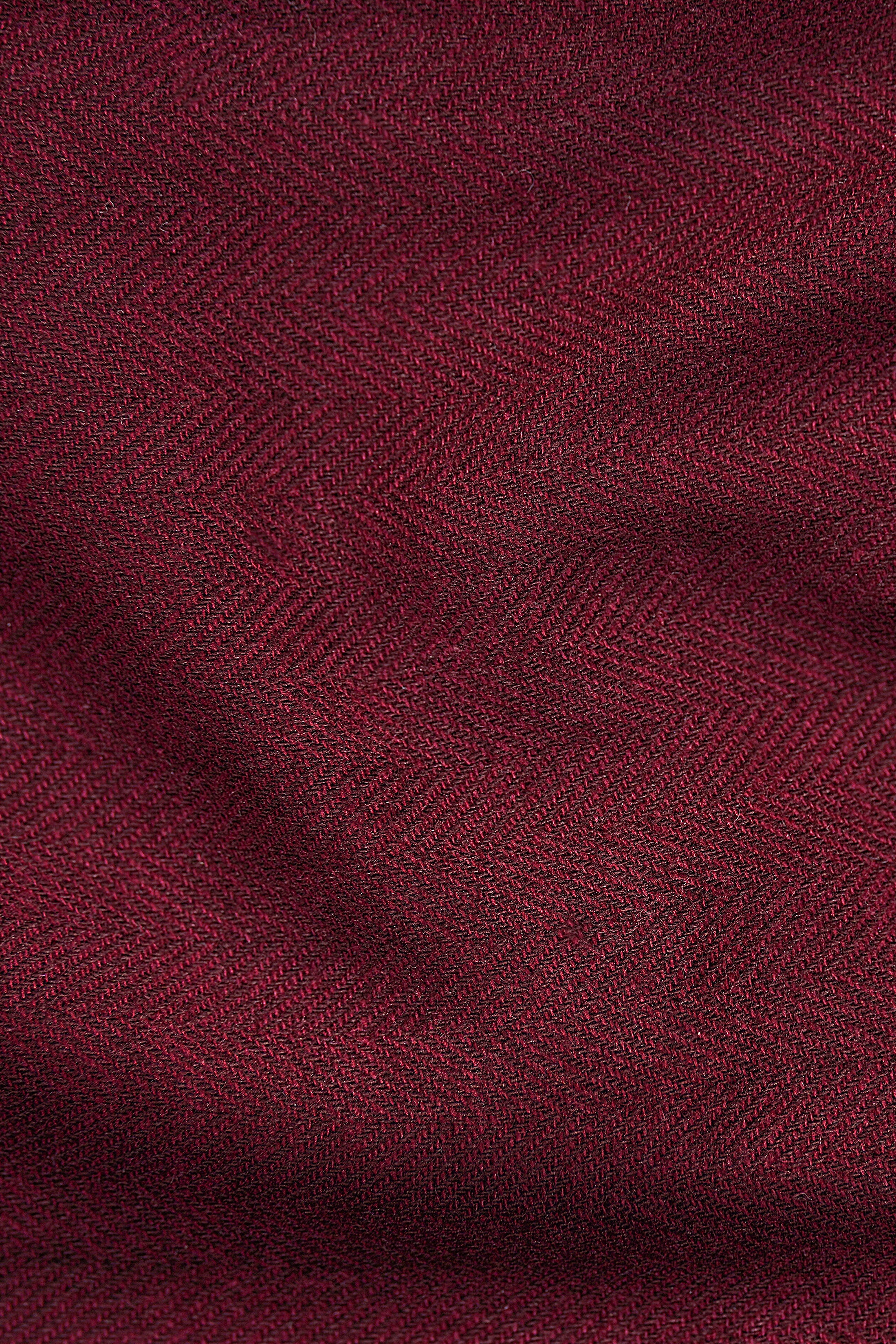 WOOLEN LIMITED EDITION SHIRT MAROON