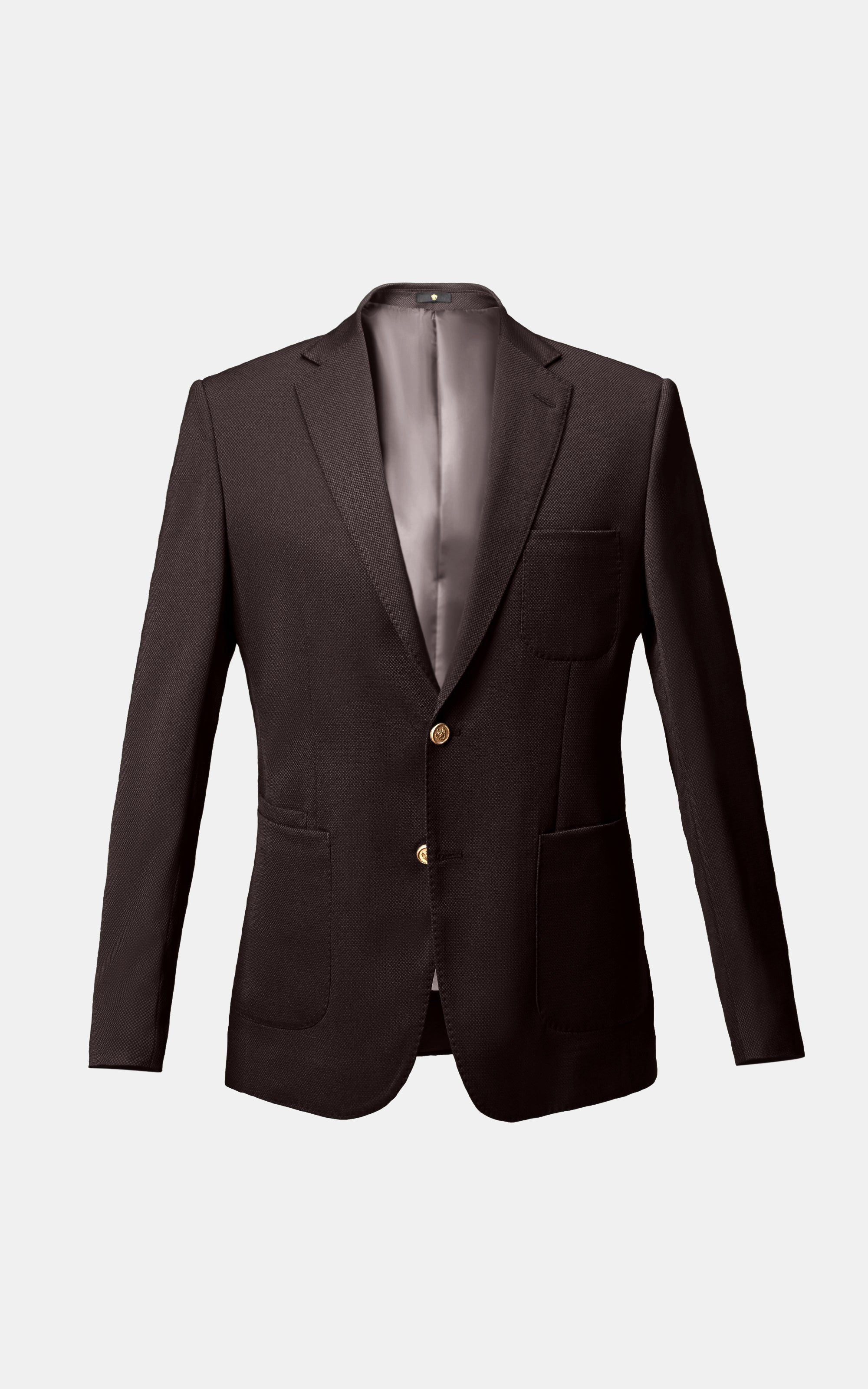 CASUAL COAT DARK BROWN