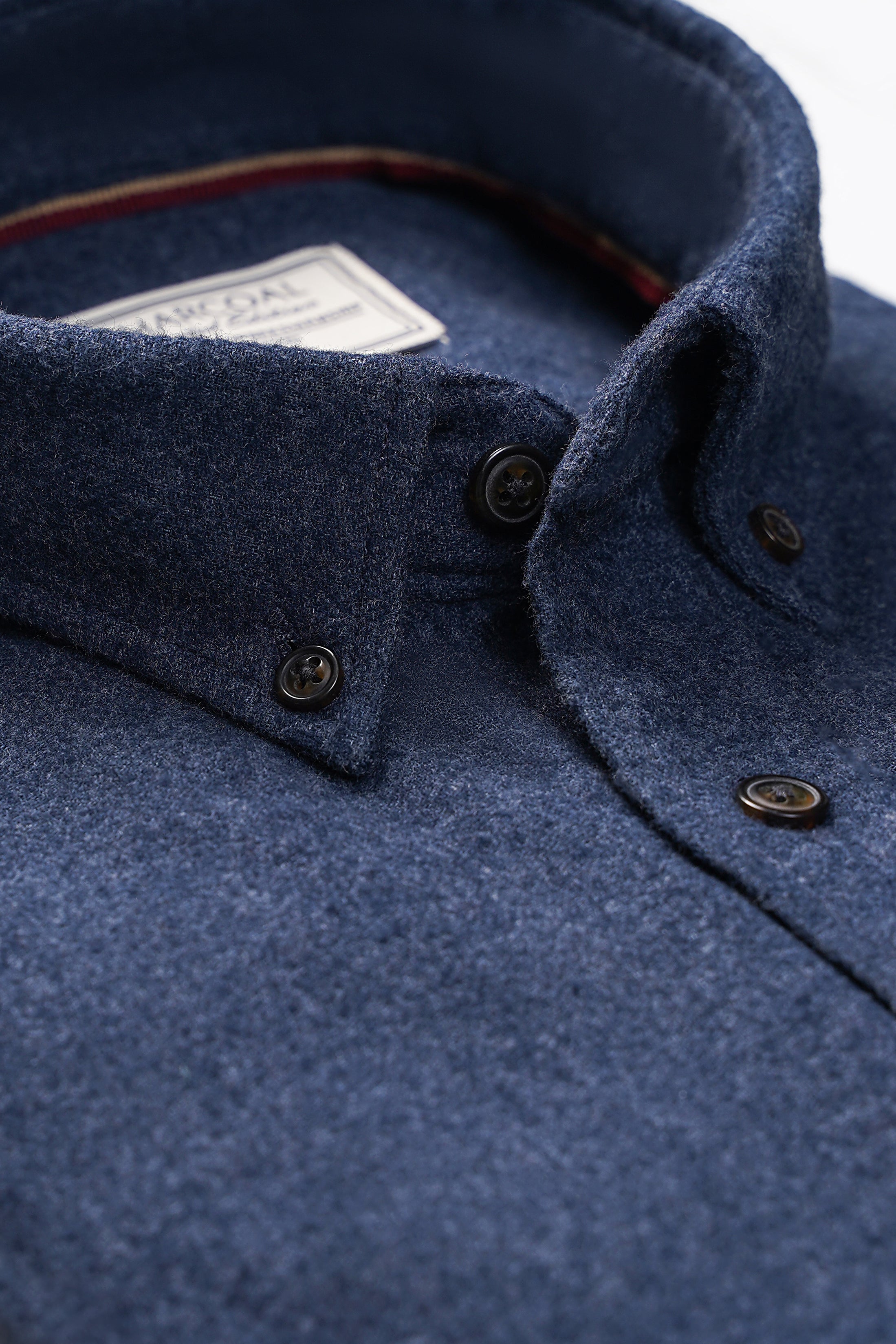 WOOLEN LIMITED EDITION SHIRT NAVY