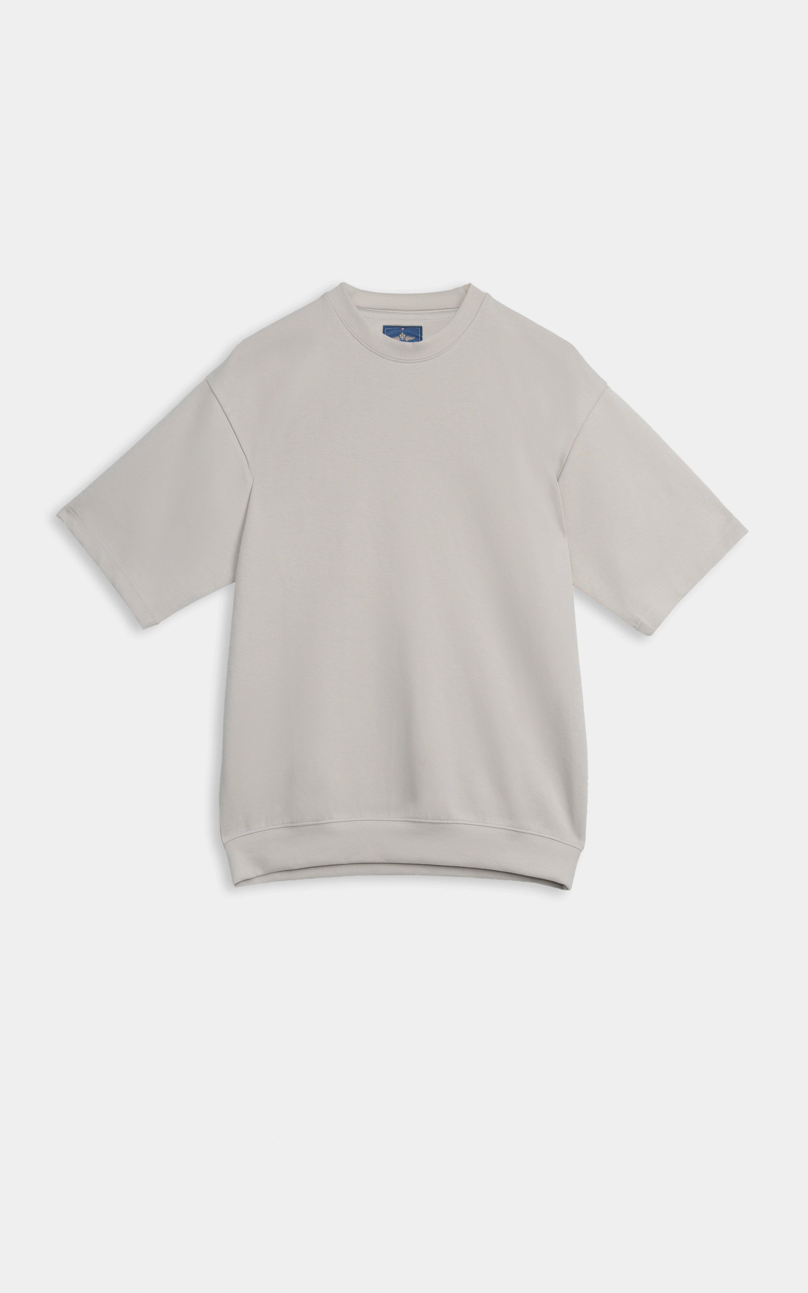 OVERSIZED SCUBA T-SHIRT BEIGE