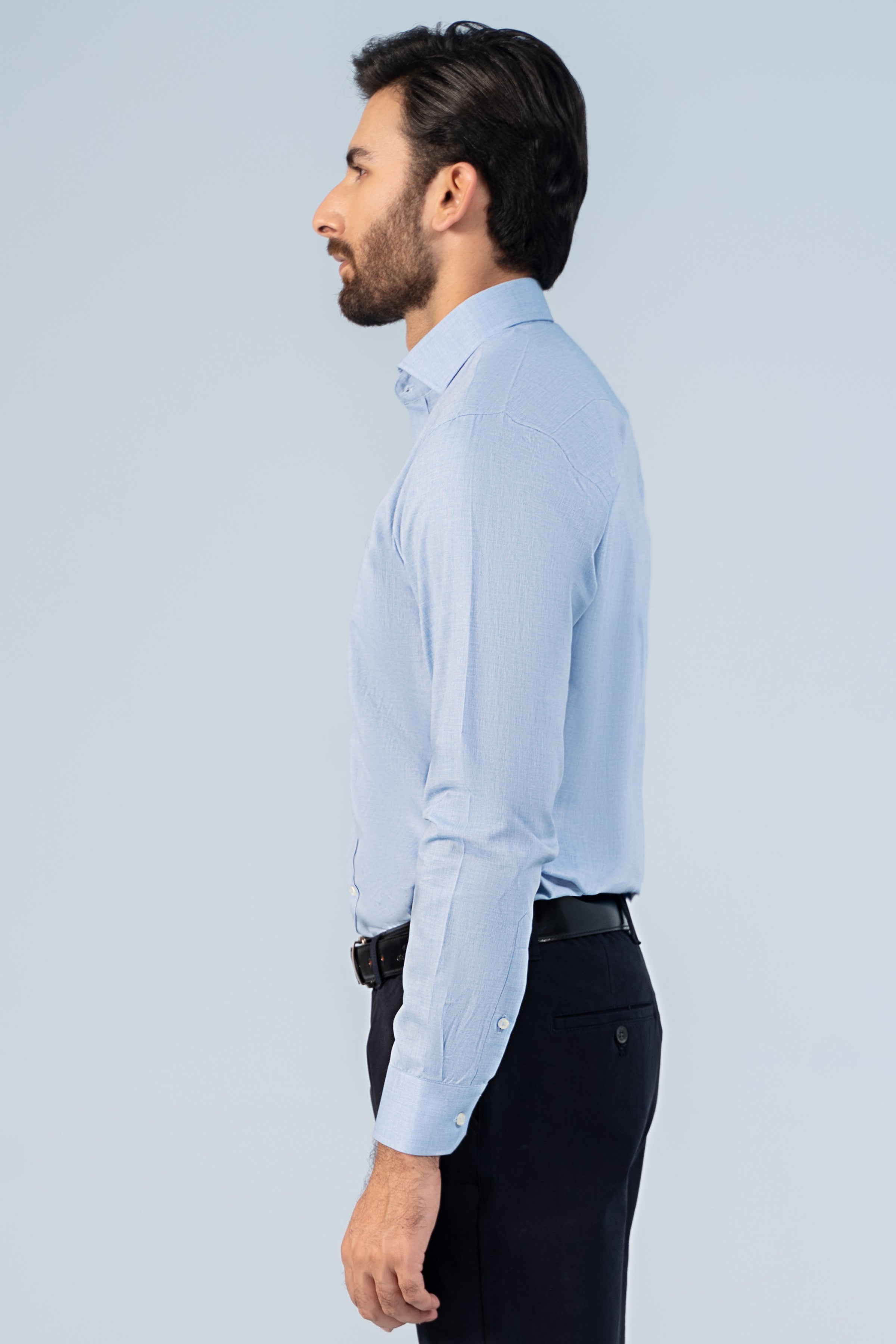 SMART SHIRT BLUE - Charcoal Clothing