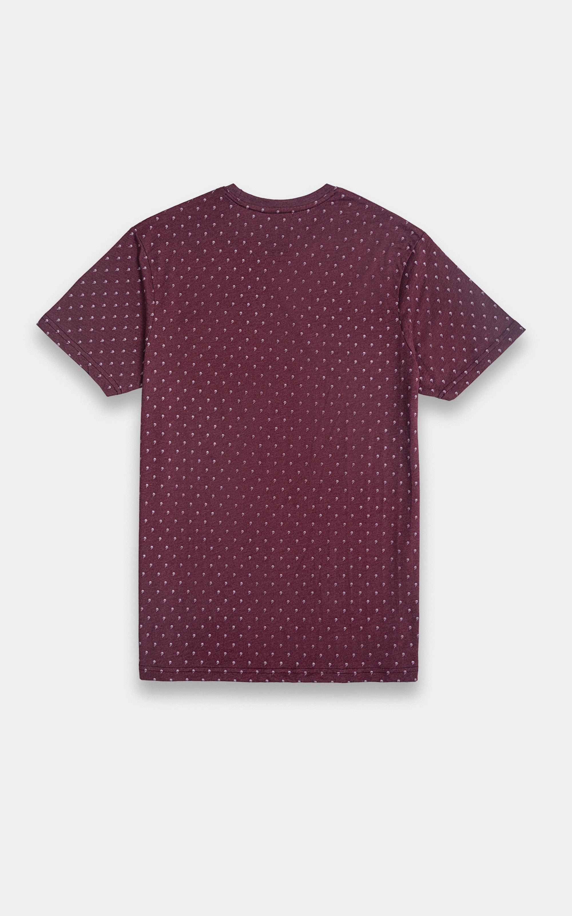 PRINTED T-SHIRT MAROON