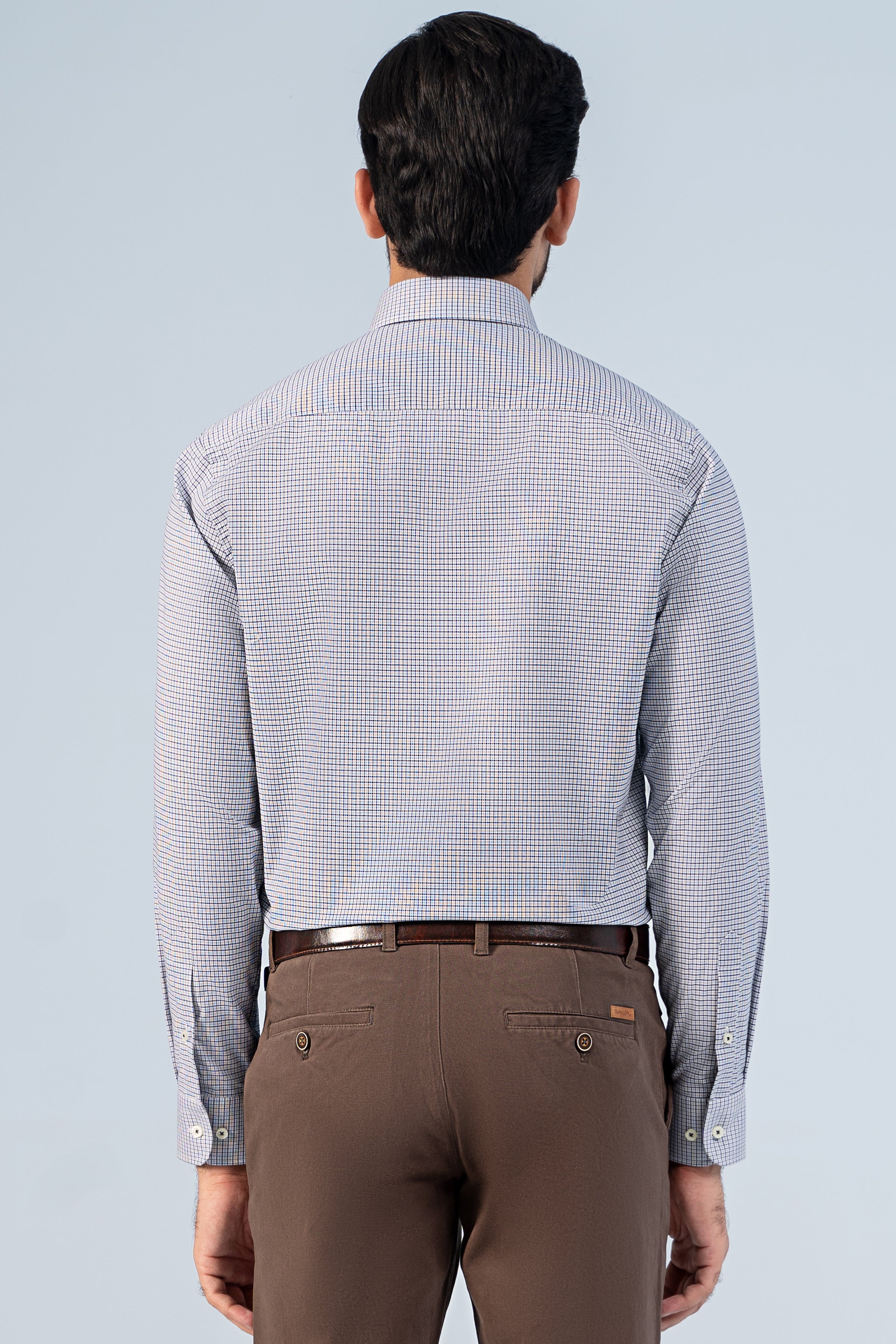 SEMI FORMAL SHIRTS BLUSIH GREY - Charcoal Clothing