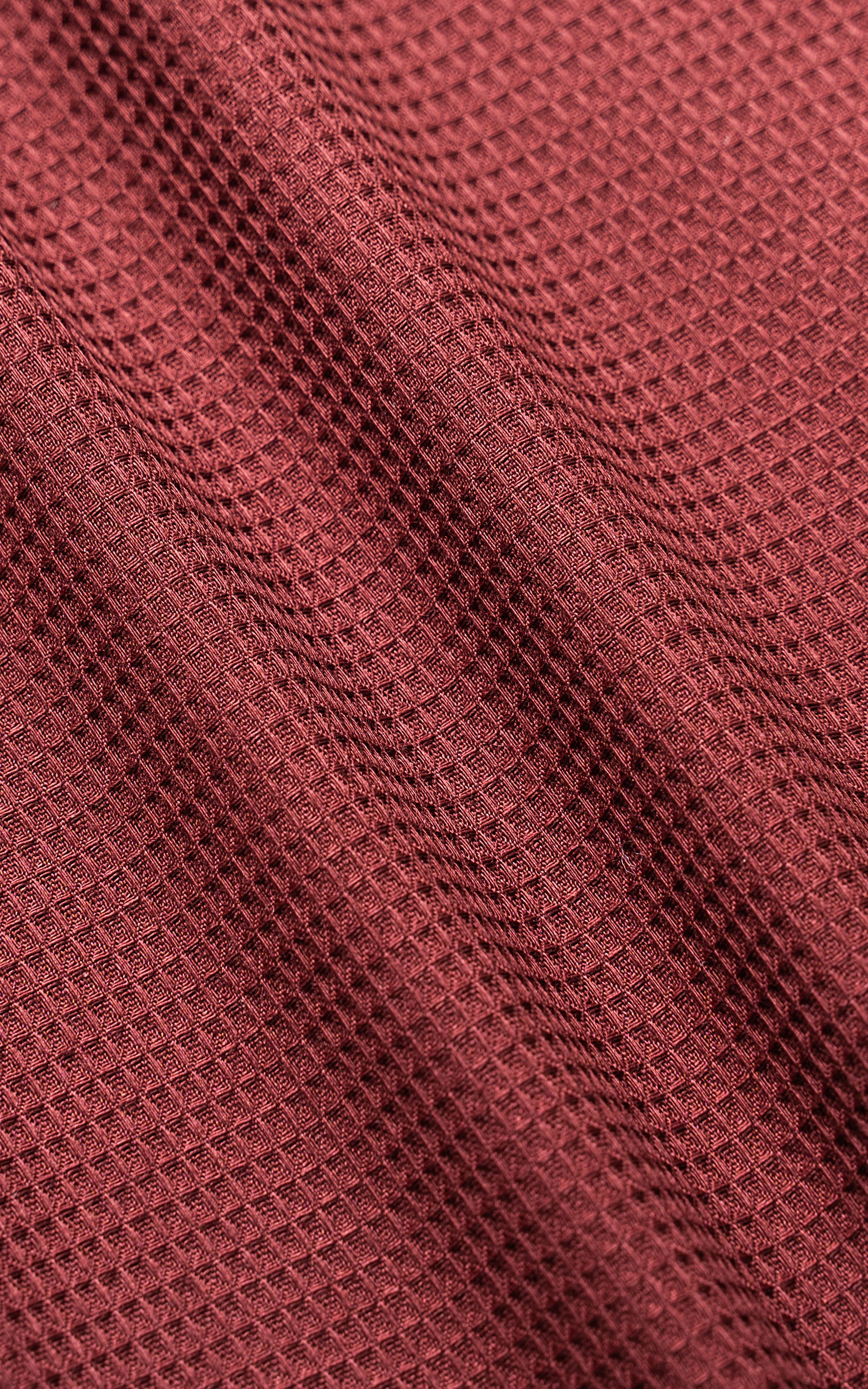 WAFFLE SMART SHIRT MAROON