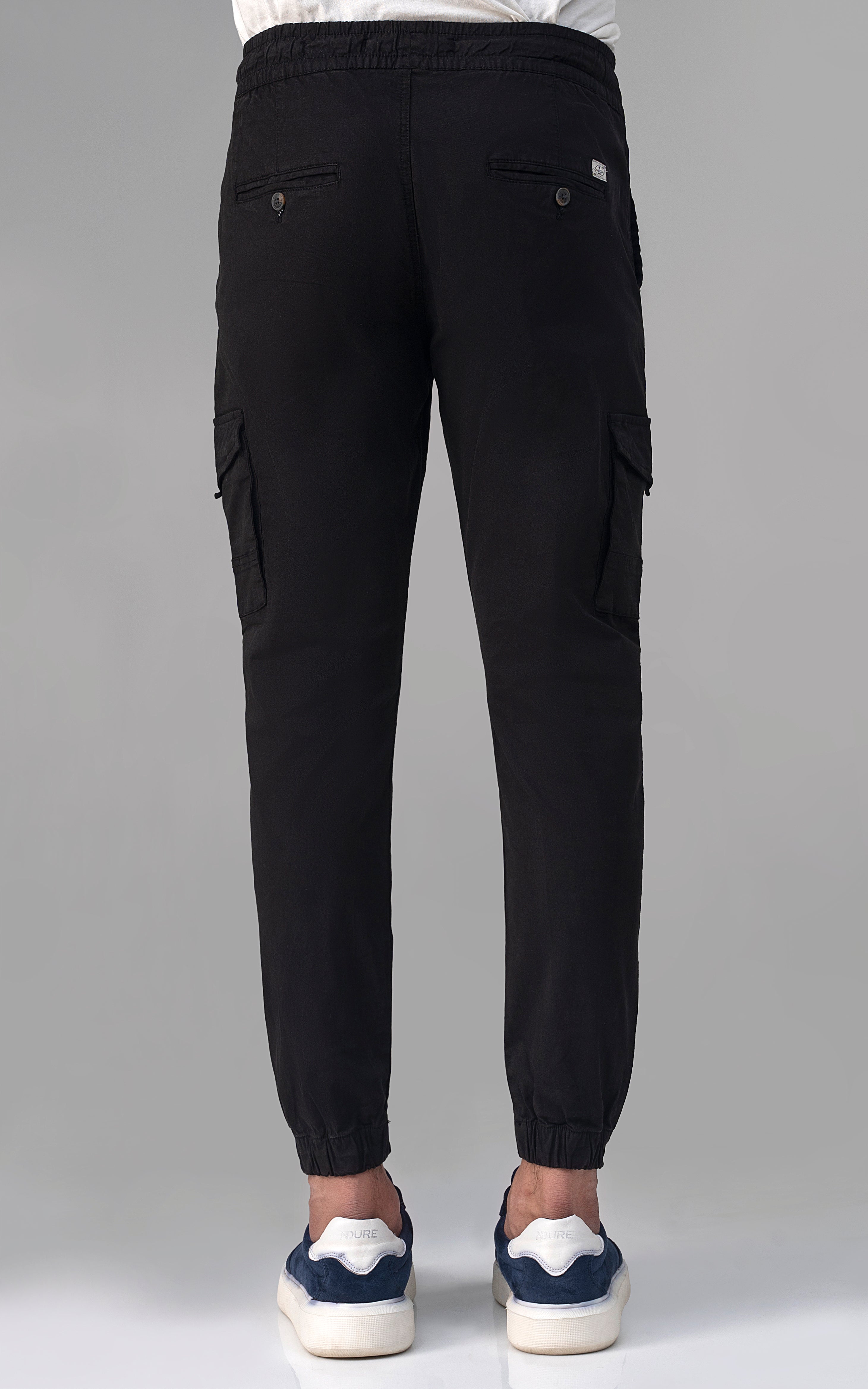 CARGO JOGGER TROUSER BLACK