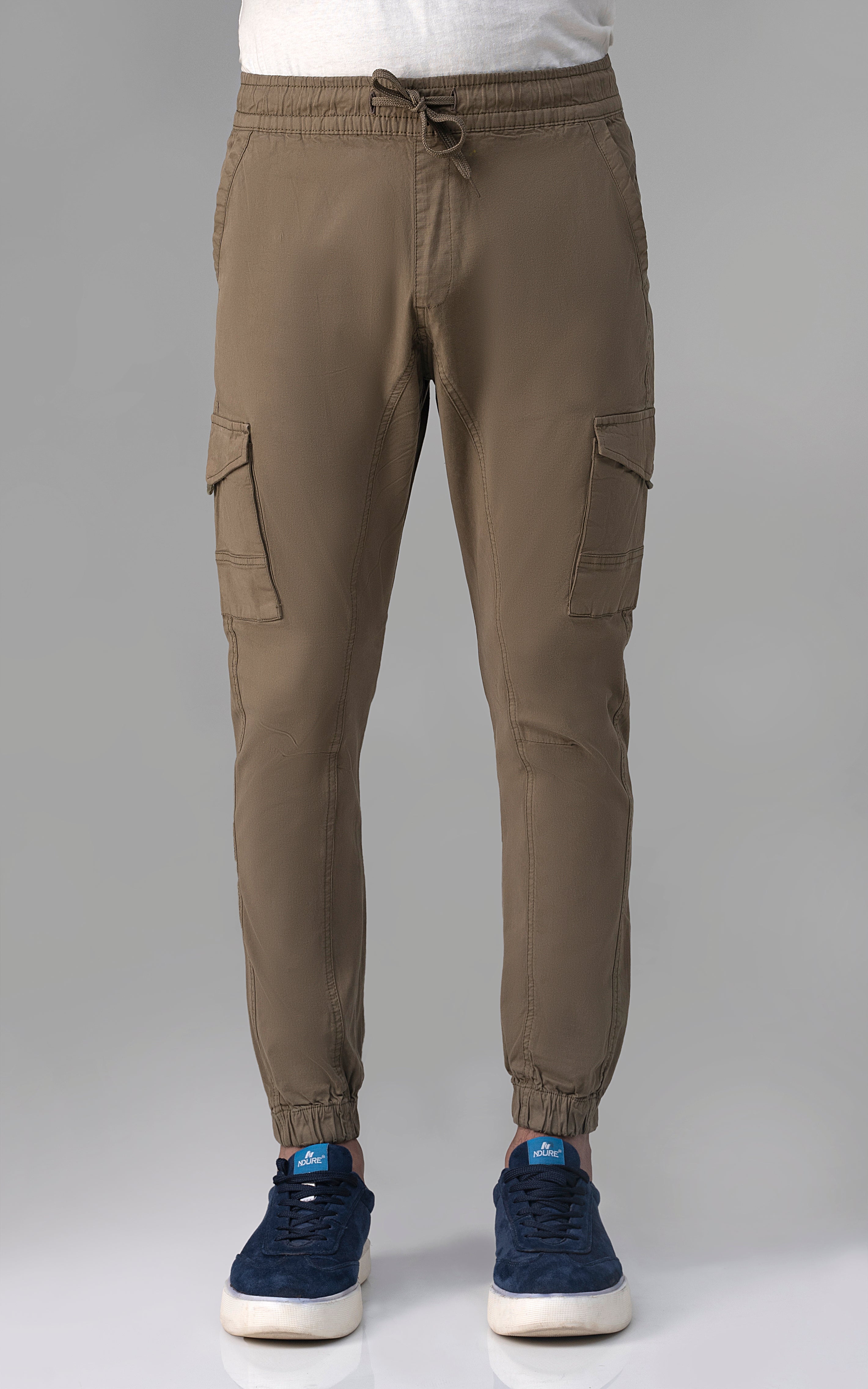 CARGO JOGGER TROUSER OLIVE