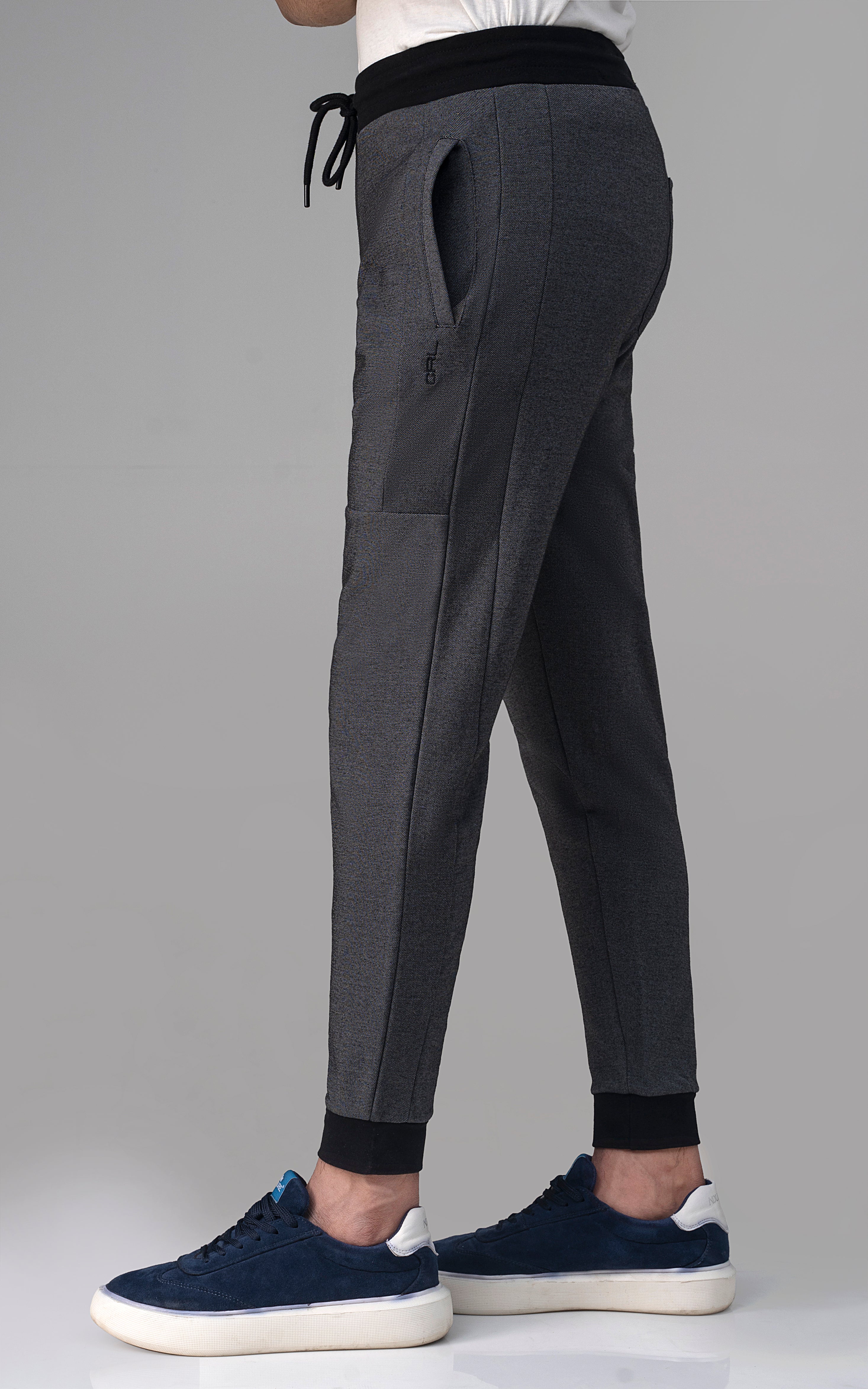 INTERLOCK JOGGER TROUSER CHARCOAL