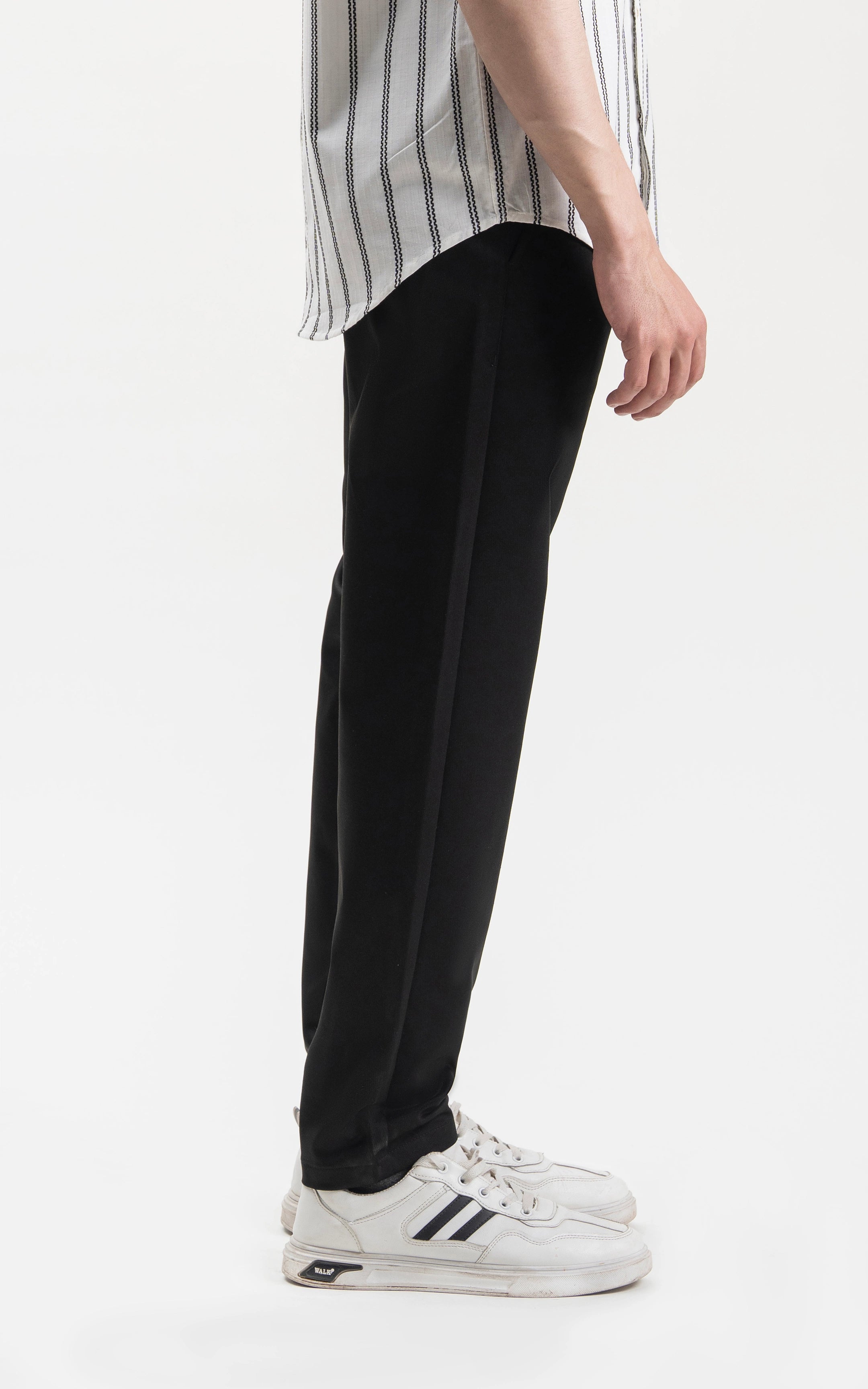 CASUAL PANT REGULAR FIT BLACK