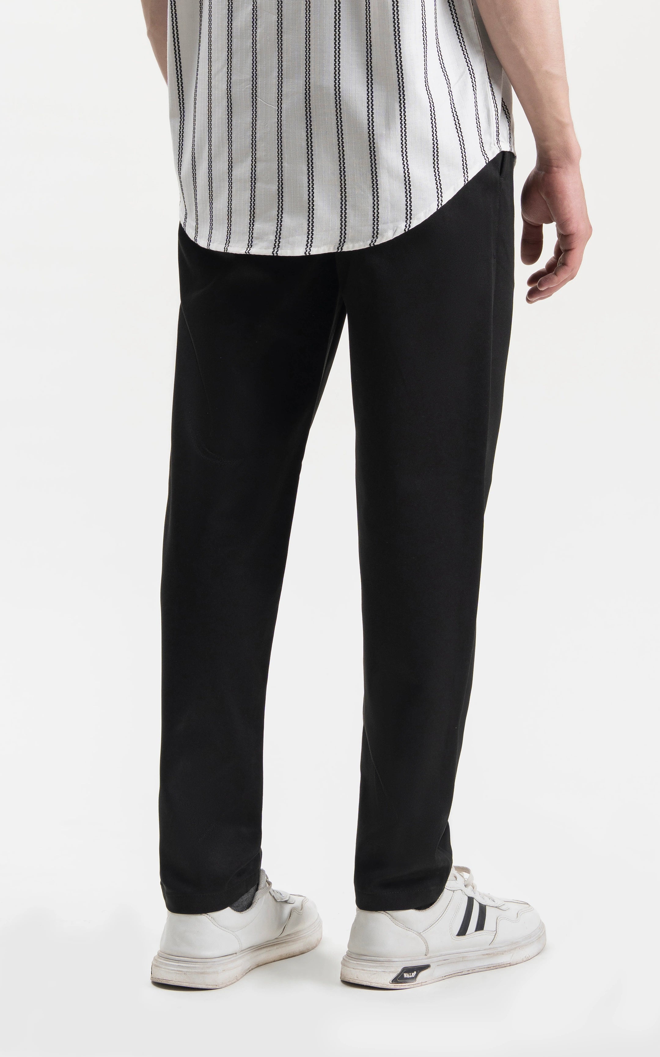 CASUAL PANT REGULAR FIT BLACK