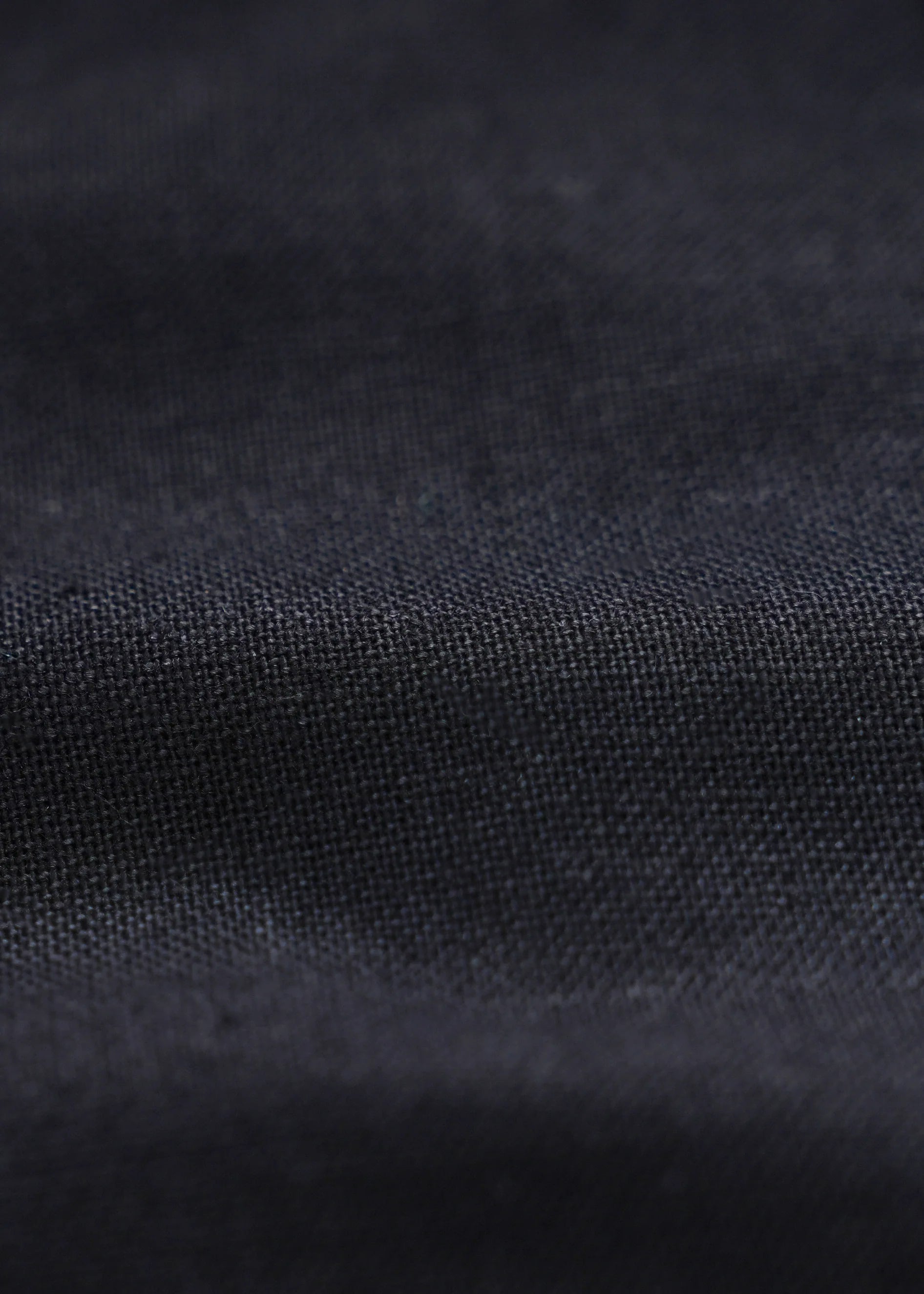 Black linen fabric texture detail