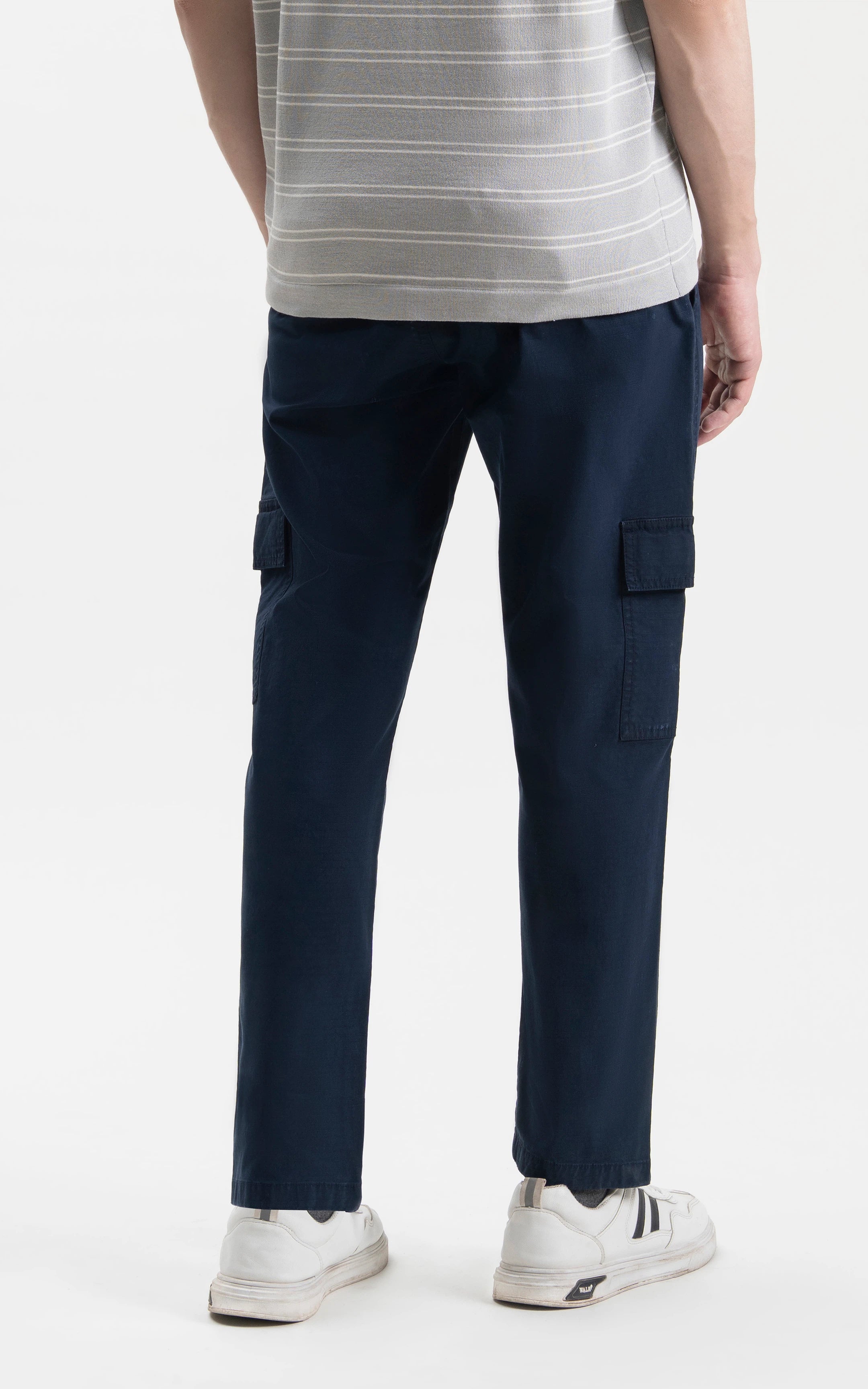 CARGO TROUSER STRAIGHT FIT NAVY