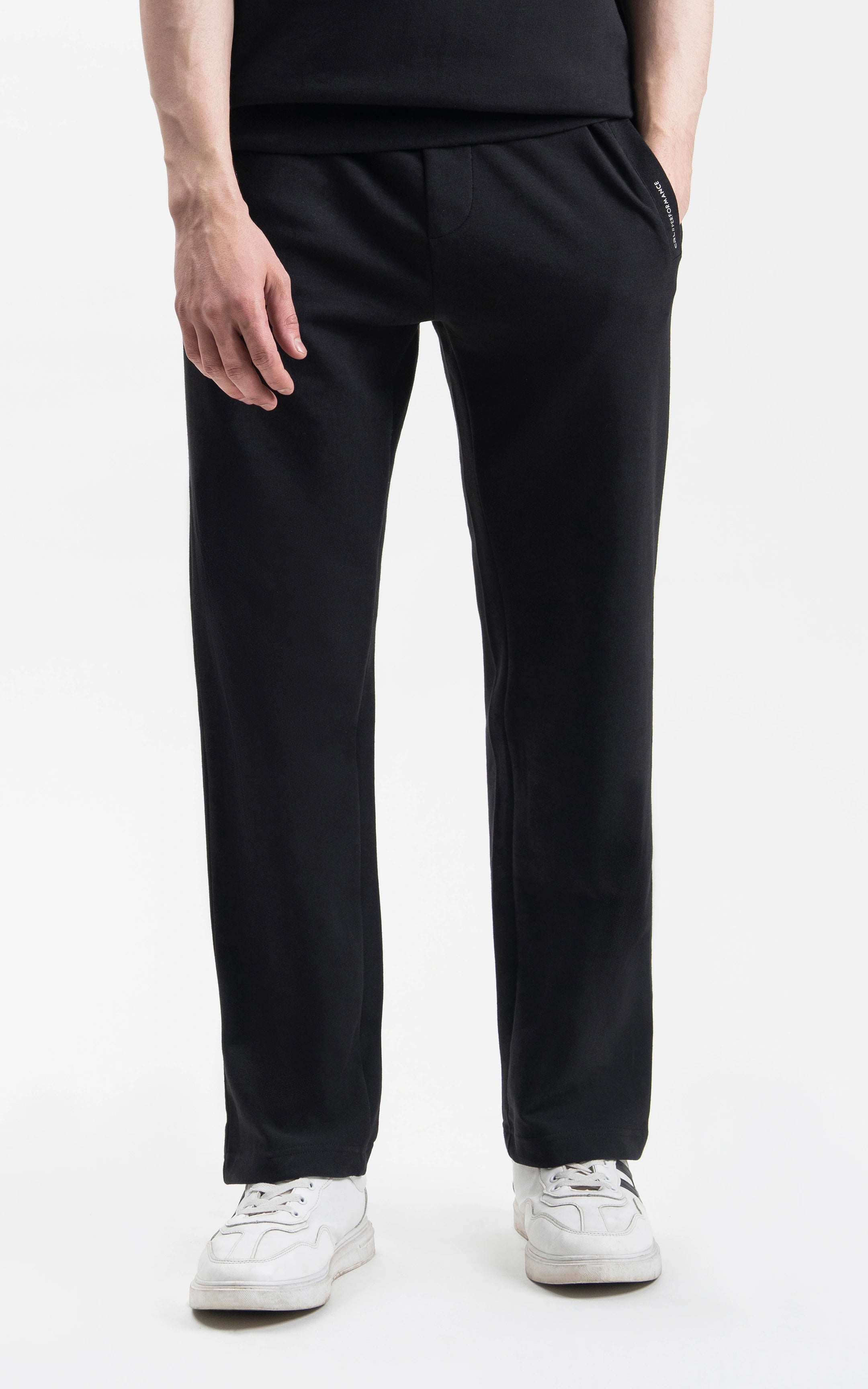 CASUAL TROUSER LOOSE FIT BLACK