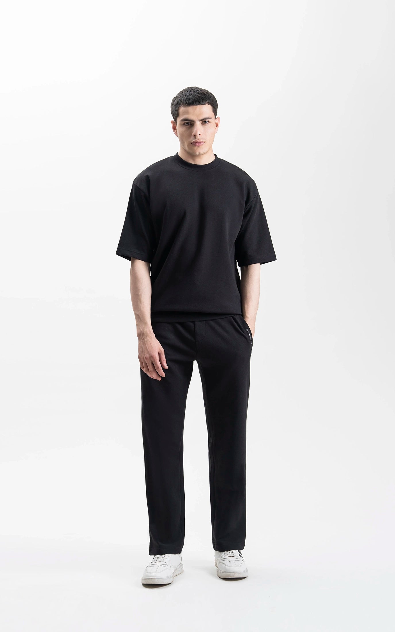 OVERSIZED SCUBA T-SHIRT BLACK