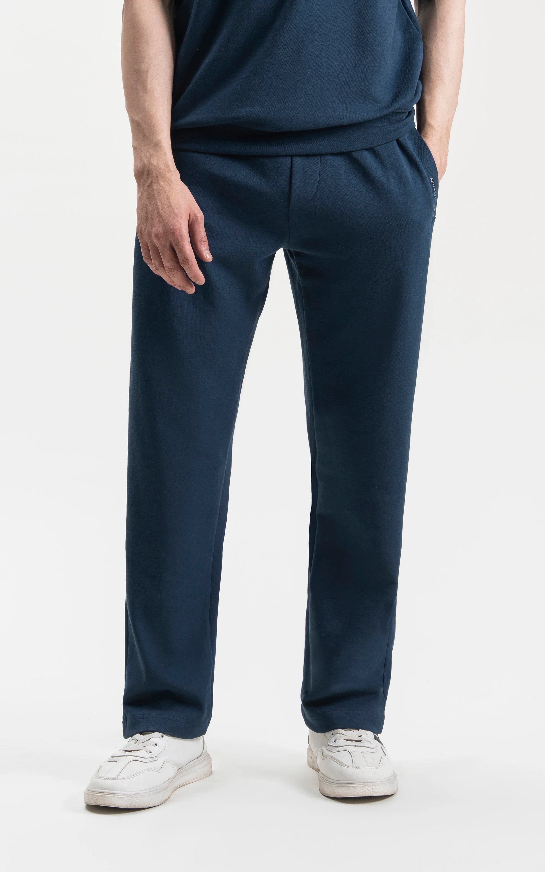 CASUAL TROUSER LOOSE FIT BLUE