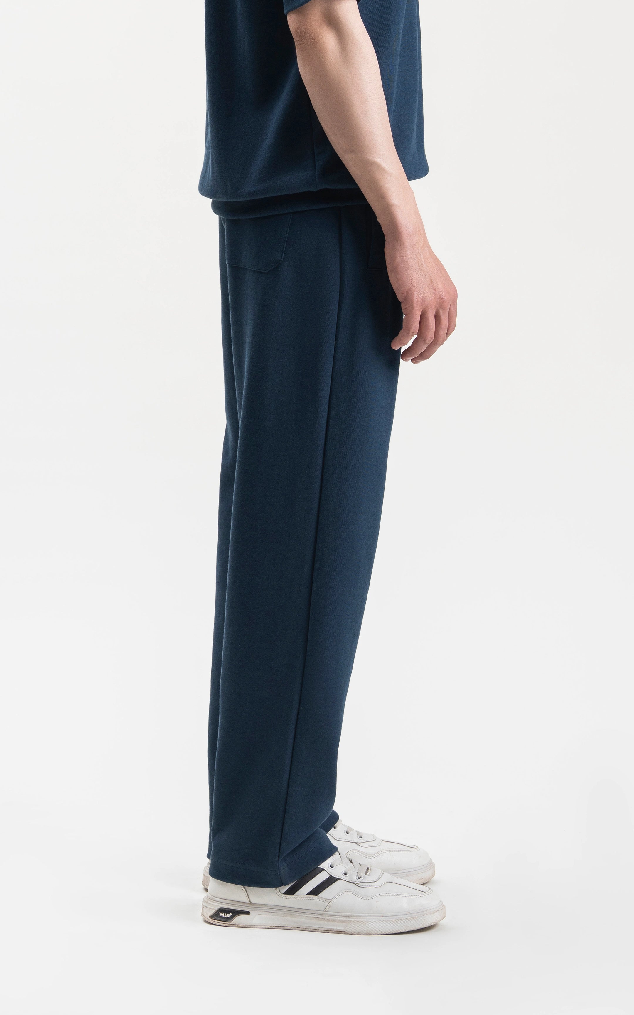 CASUAL TROUSER LOOSE FIT BLUE