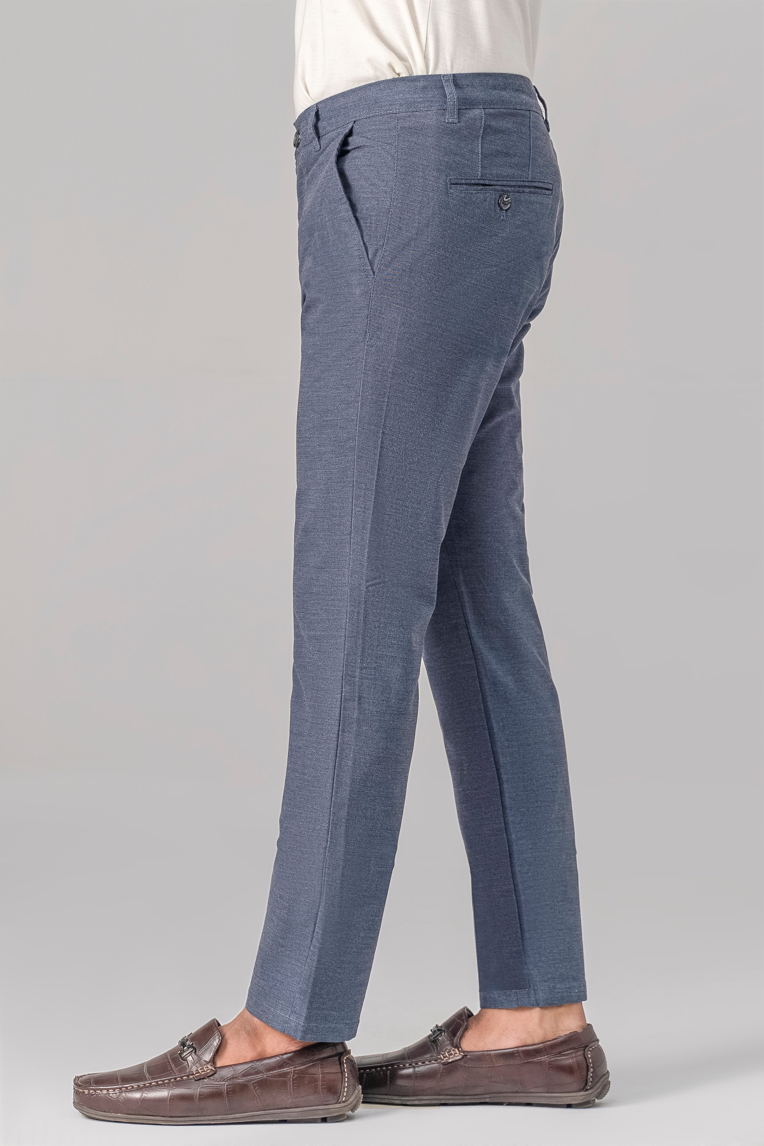 CASUAL PANT CROSS POCKET NAVY