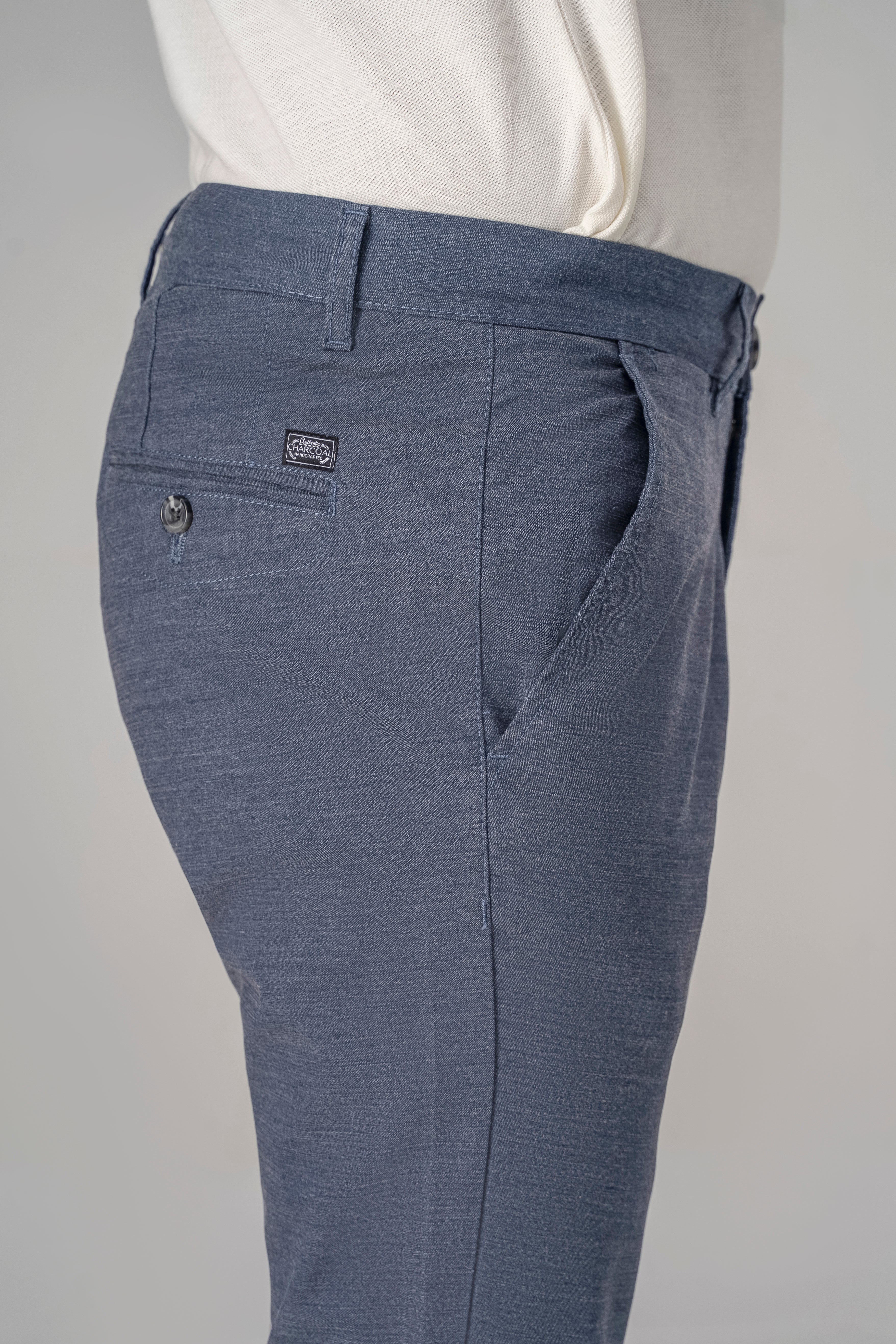 CASUAL PANT CROSS POCKET NAVY