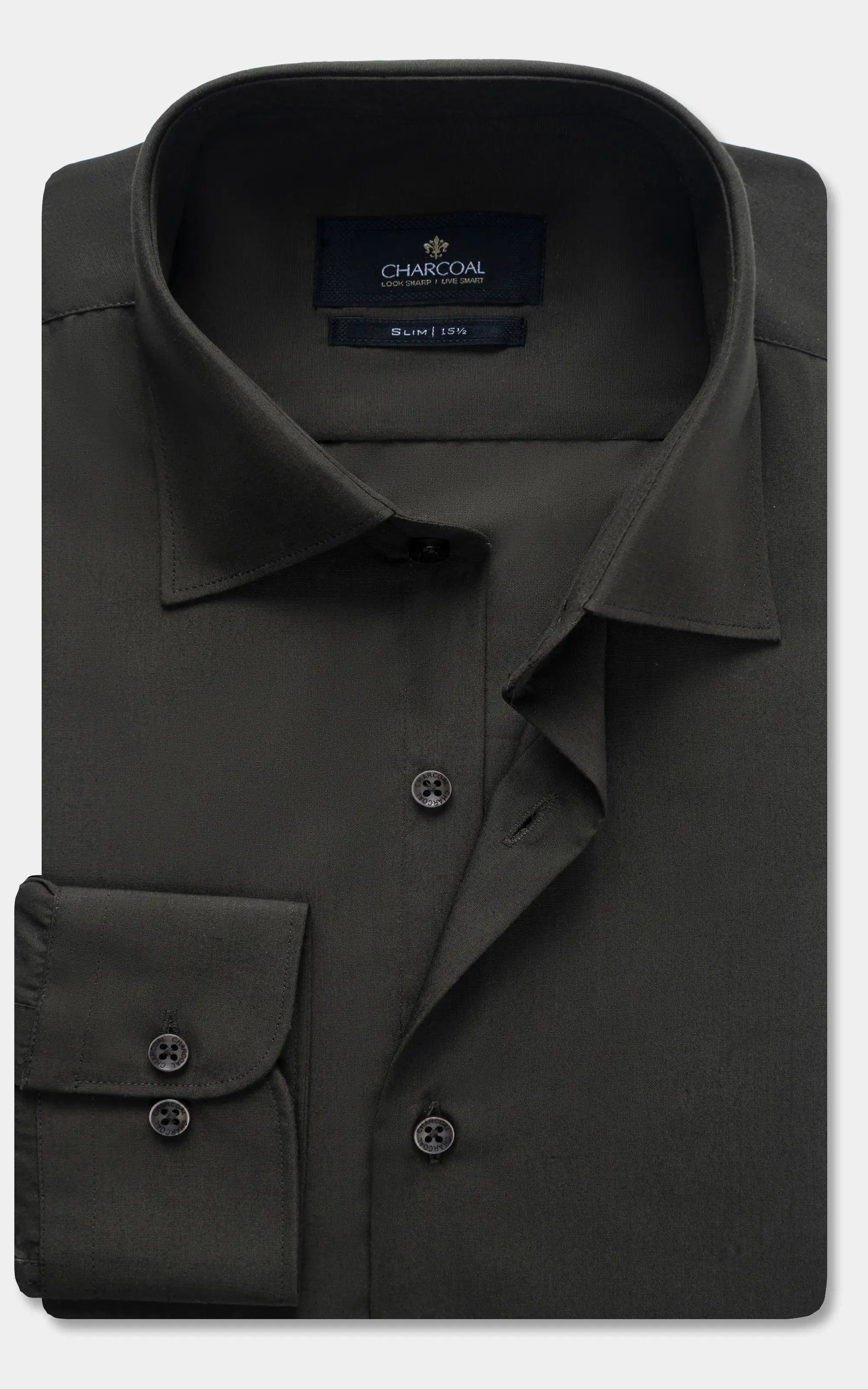 DRESS SHIRT OLIVE