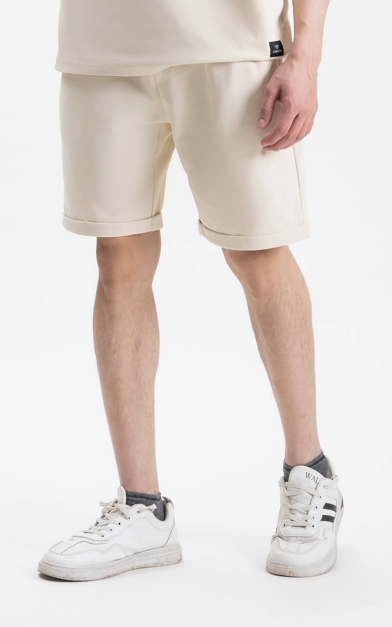 REGULAR FIT CASUAL SHORT BEIGE