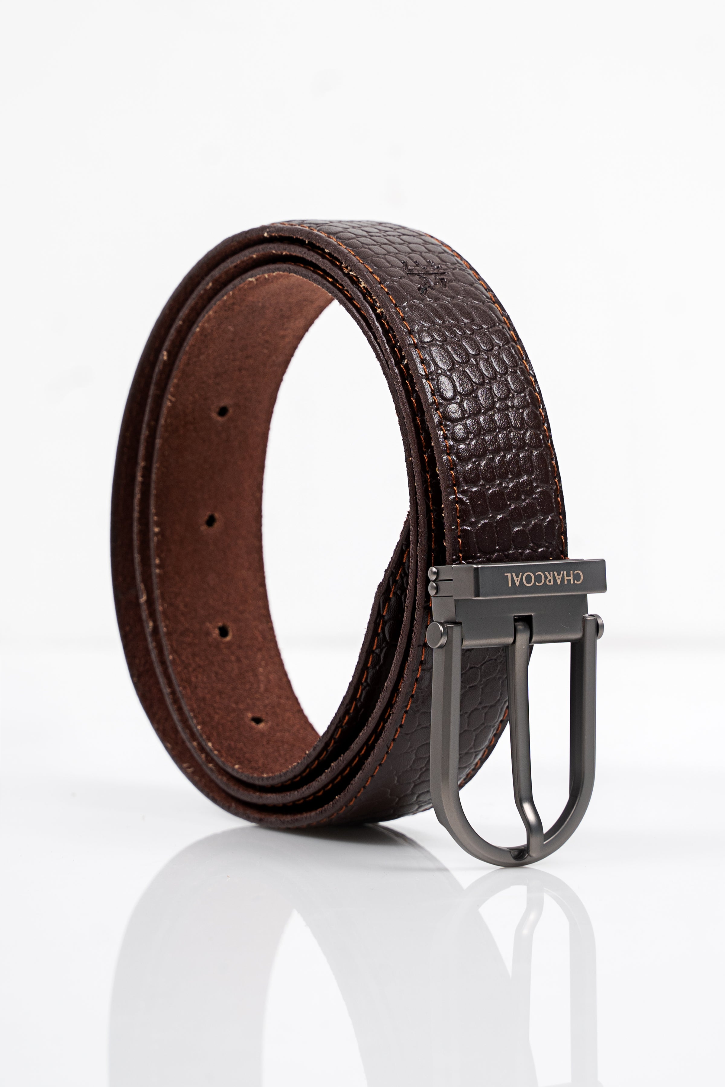 FORMAL BELT - Charcoal Clothing