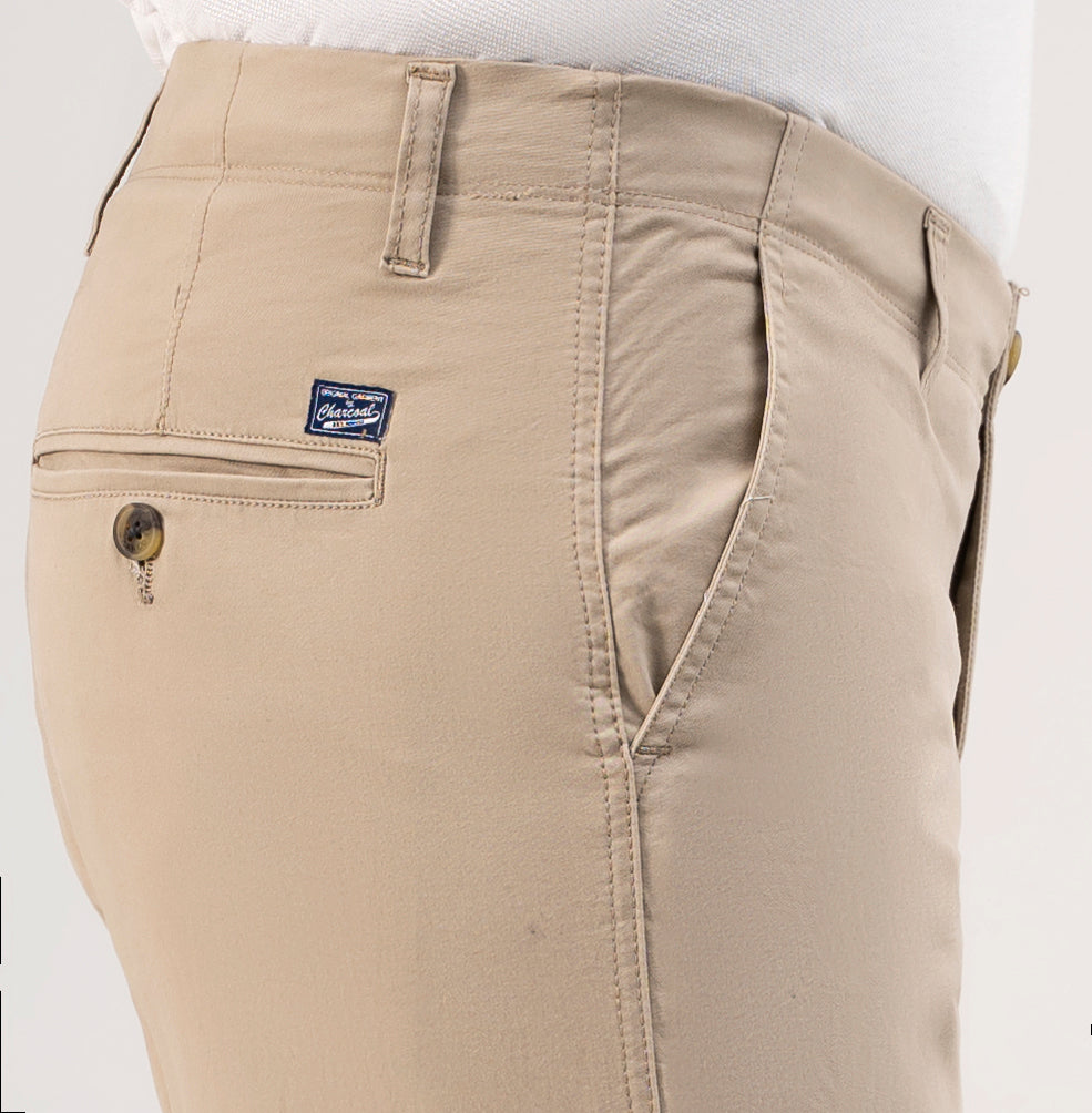 CASUAL PANT CROSS POCKET LIGHT KHAKI