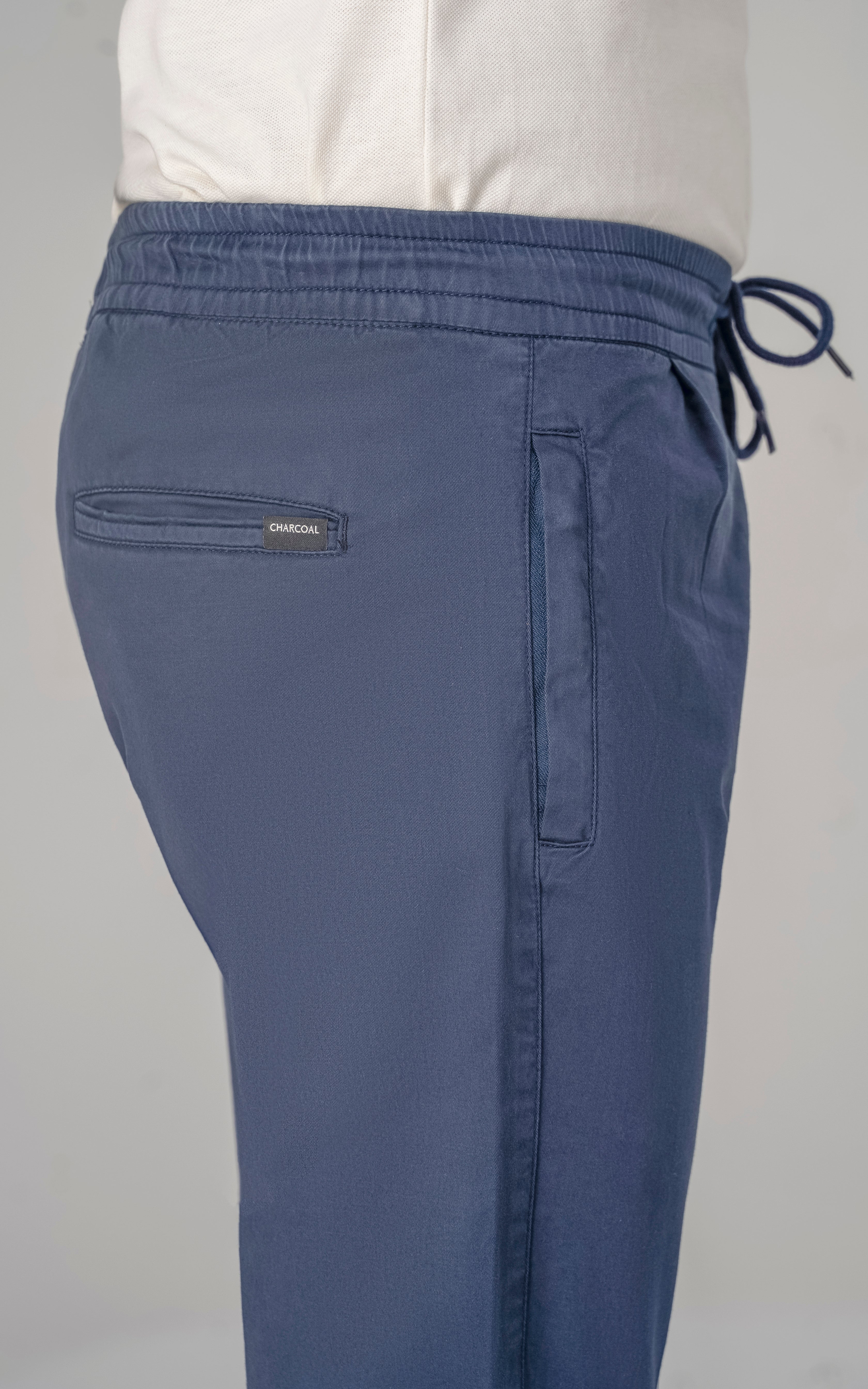 SLIM FIT JOGGER TROUSER NAVY