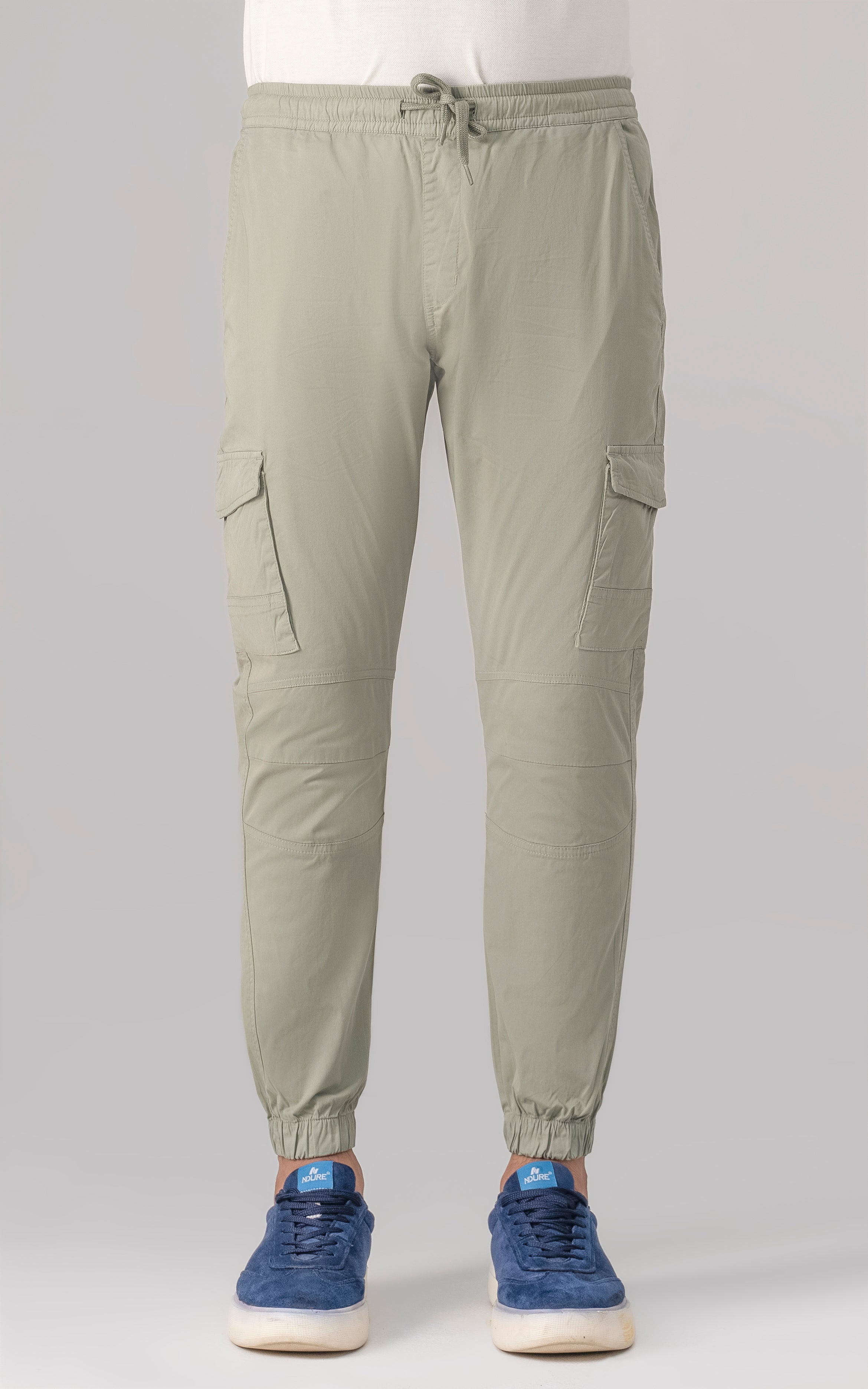 CASUAL JOGGER TROUSER LIGHT OLIVE