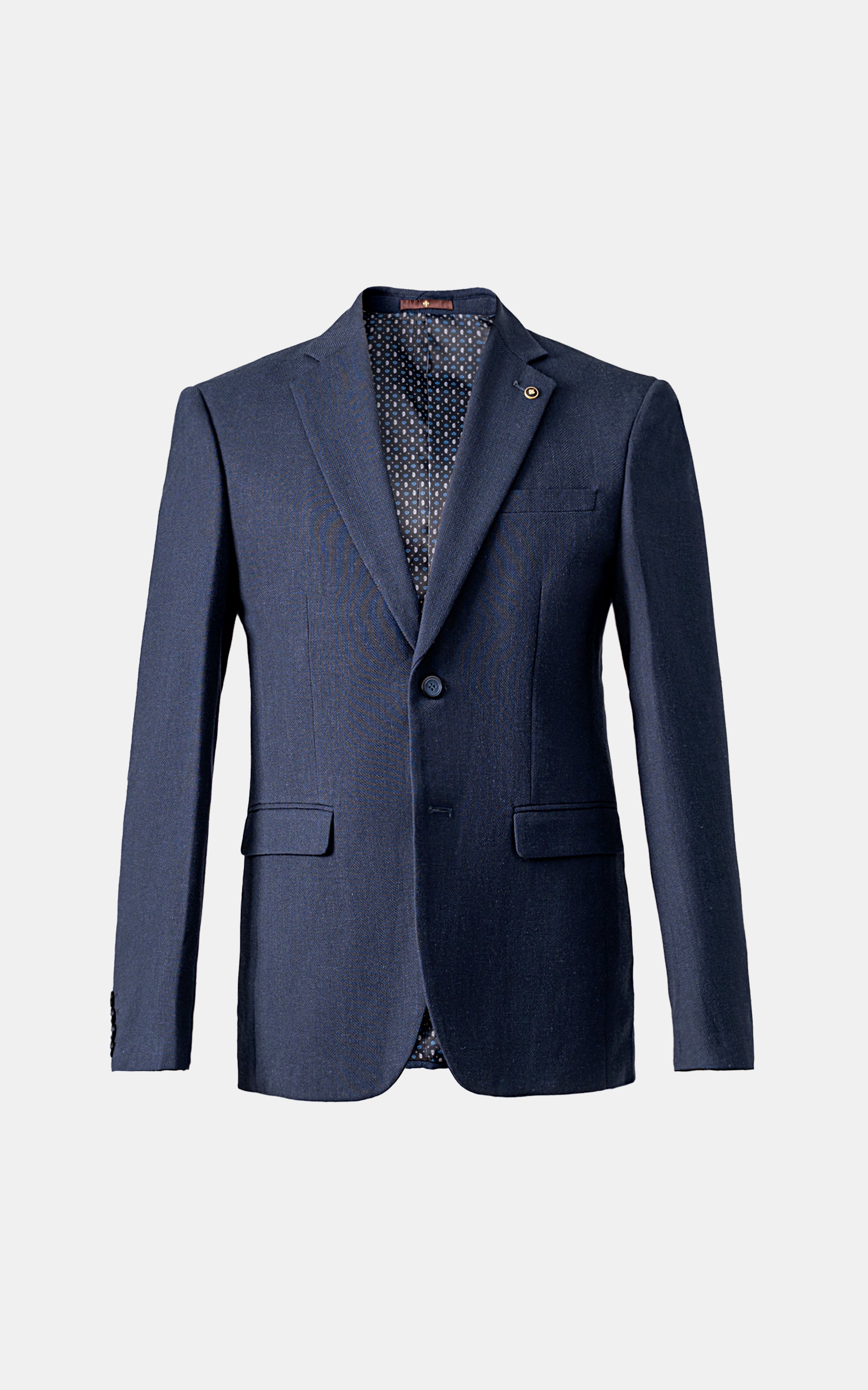 Shop Executive Tailored Men's Coat Navy for Men Online