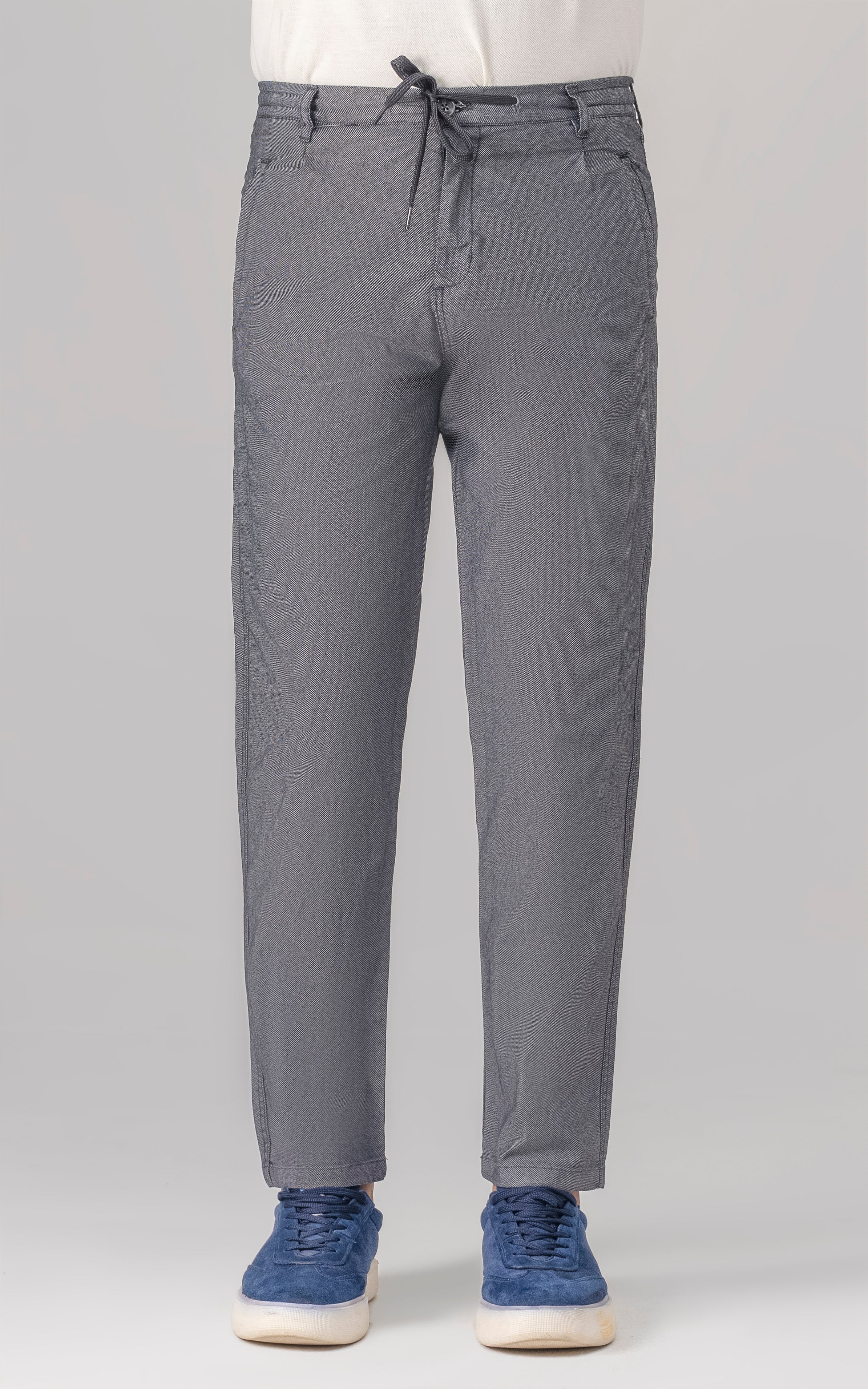 CASUAL TROUSER REGULAR FIT CHARCOAL