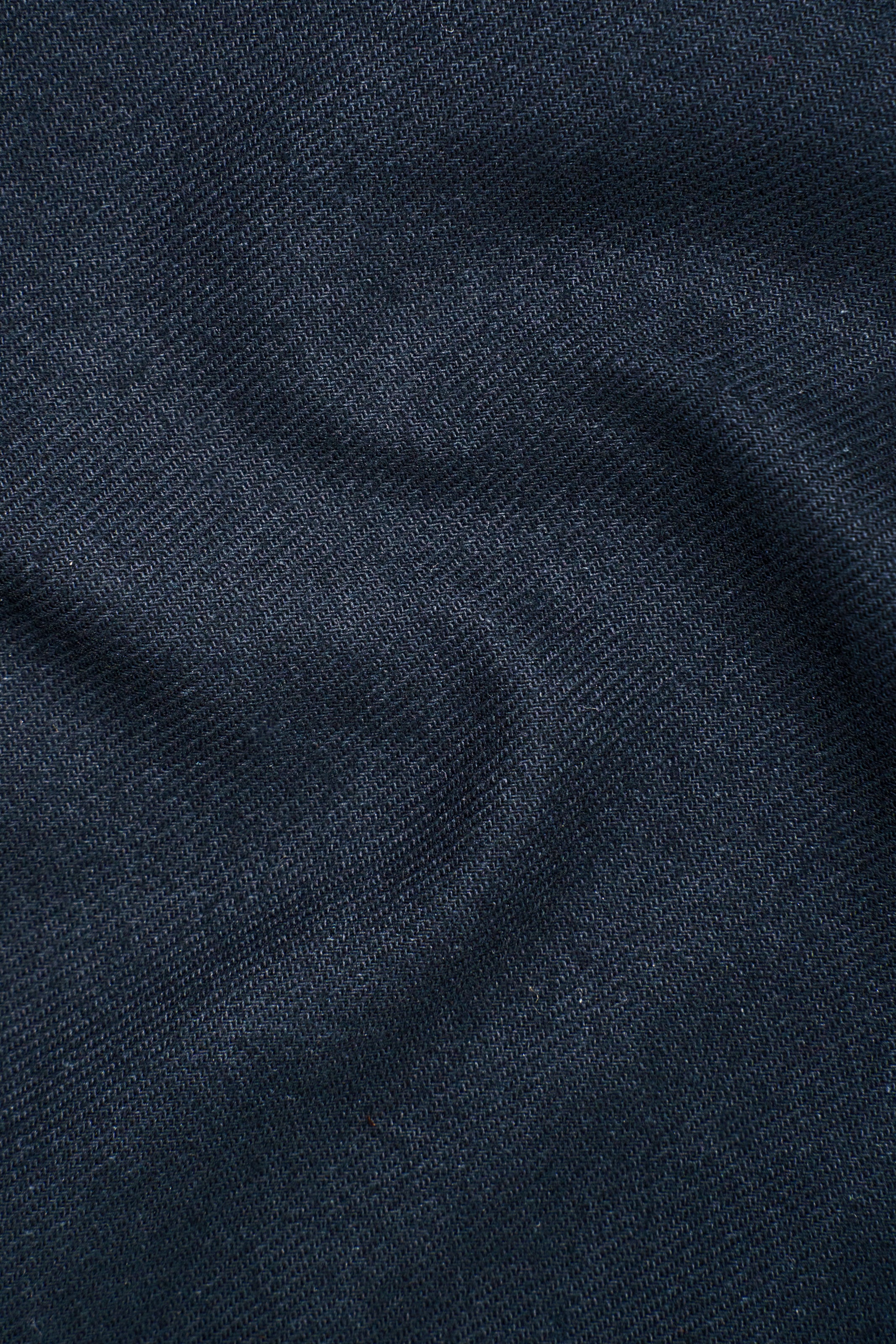 Shirt fabric texture close-up in dark charcoal knit