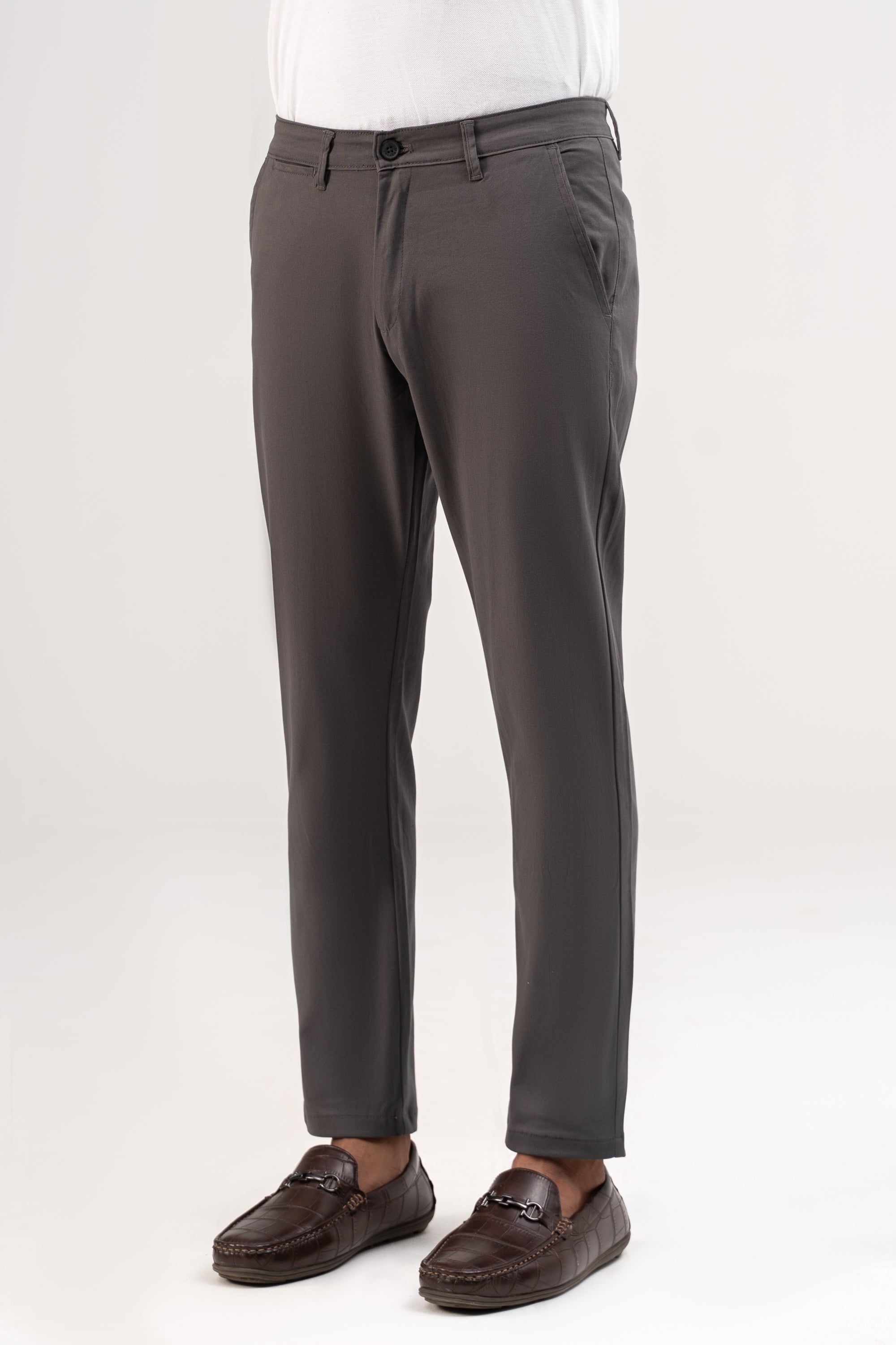 CASUAL PANT CROSS POCKET GREY