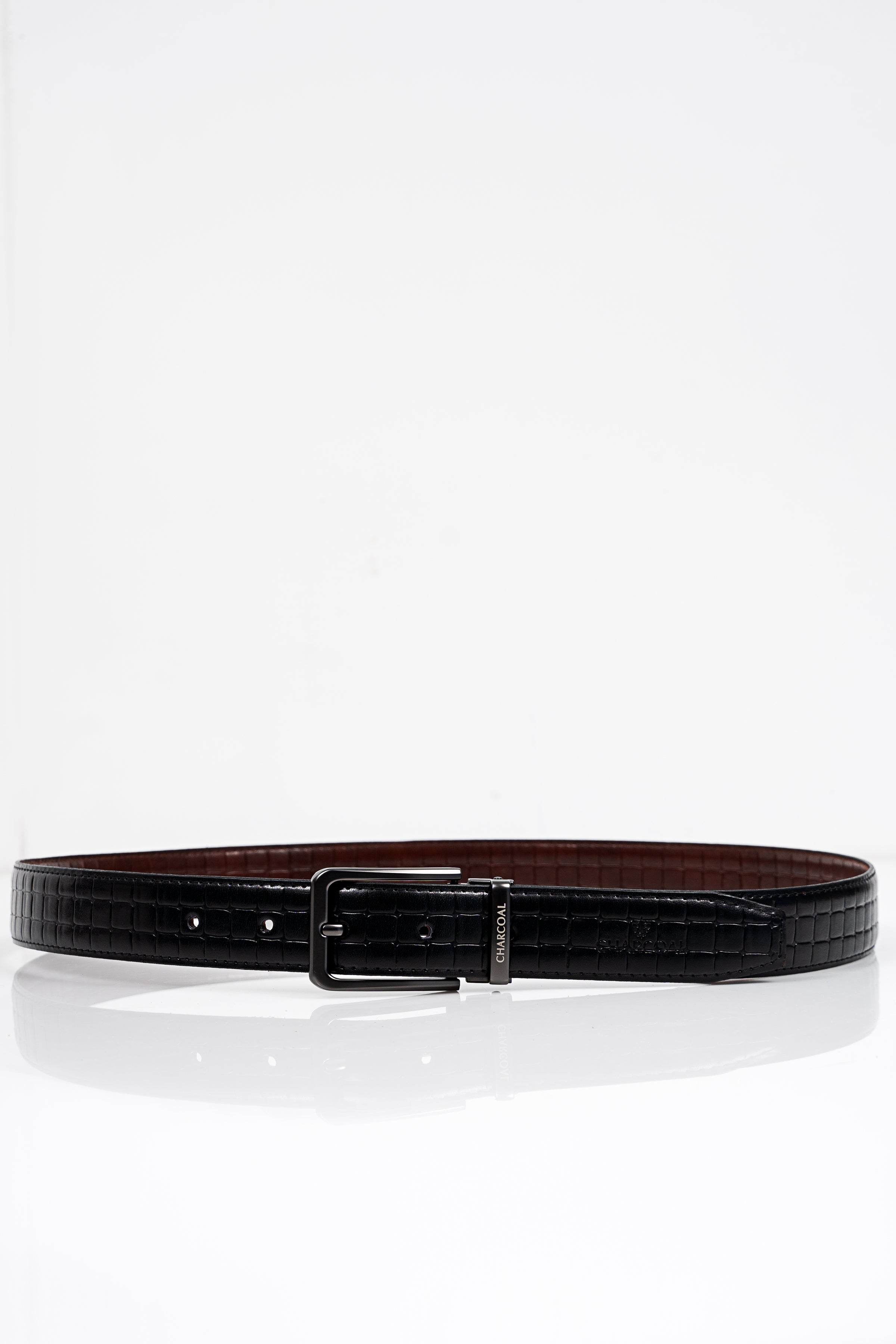 FORMAL BELT - Charcoal Clothing