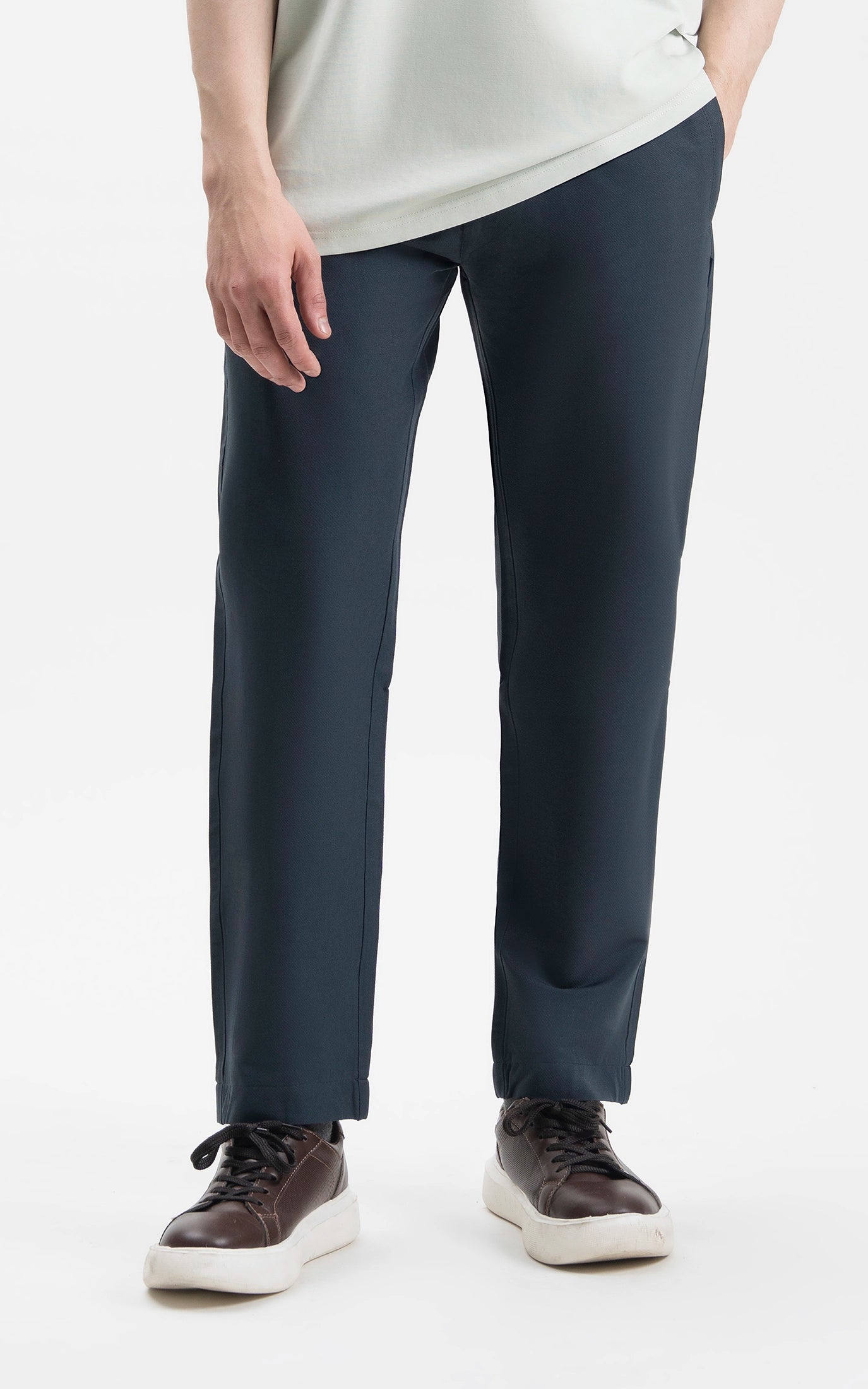 CASUAL TROUSER BONE POCKET NAVY