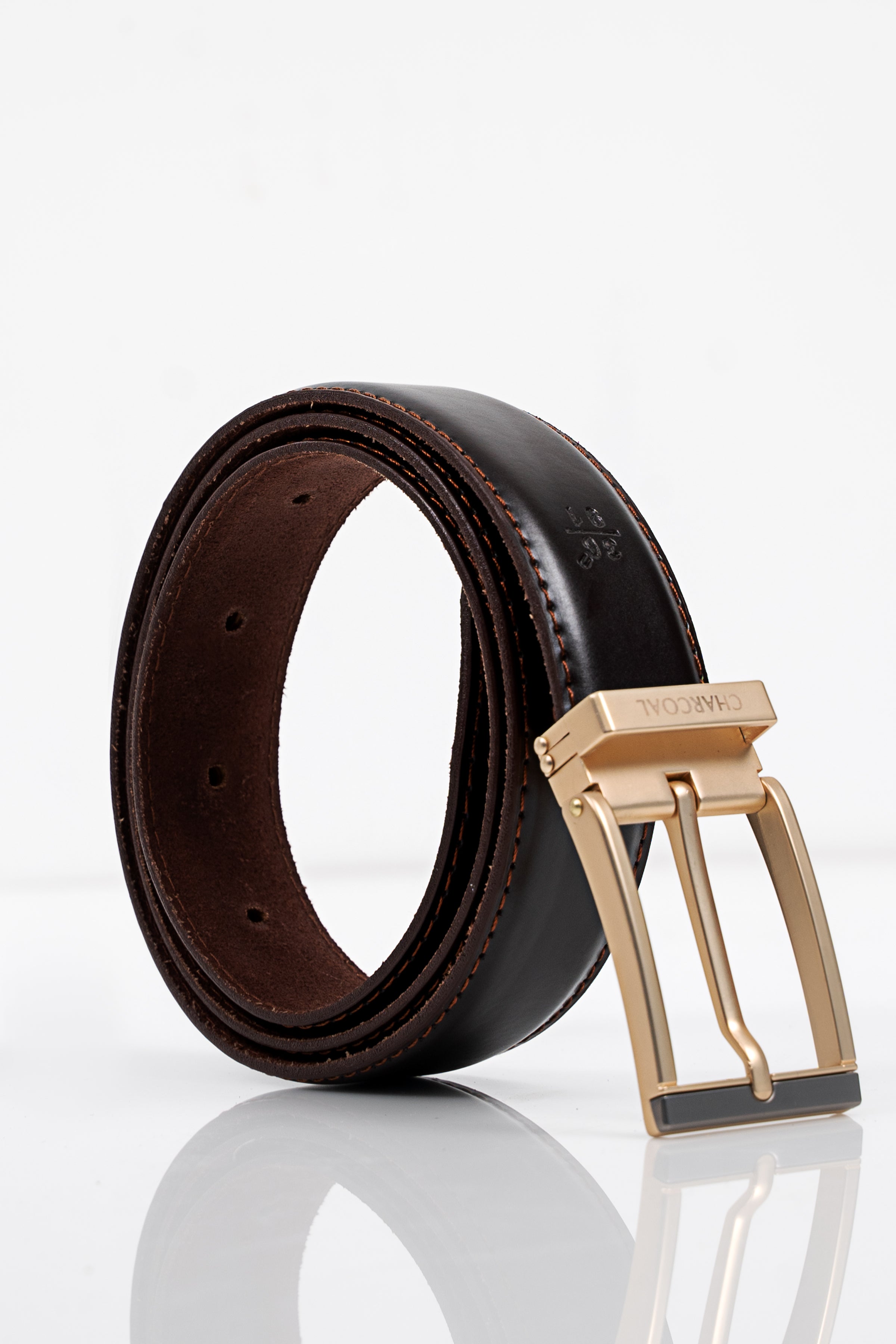 FORMAL BELT - Charcoal Clothing