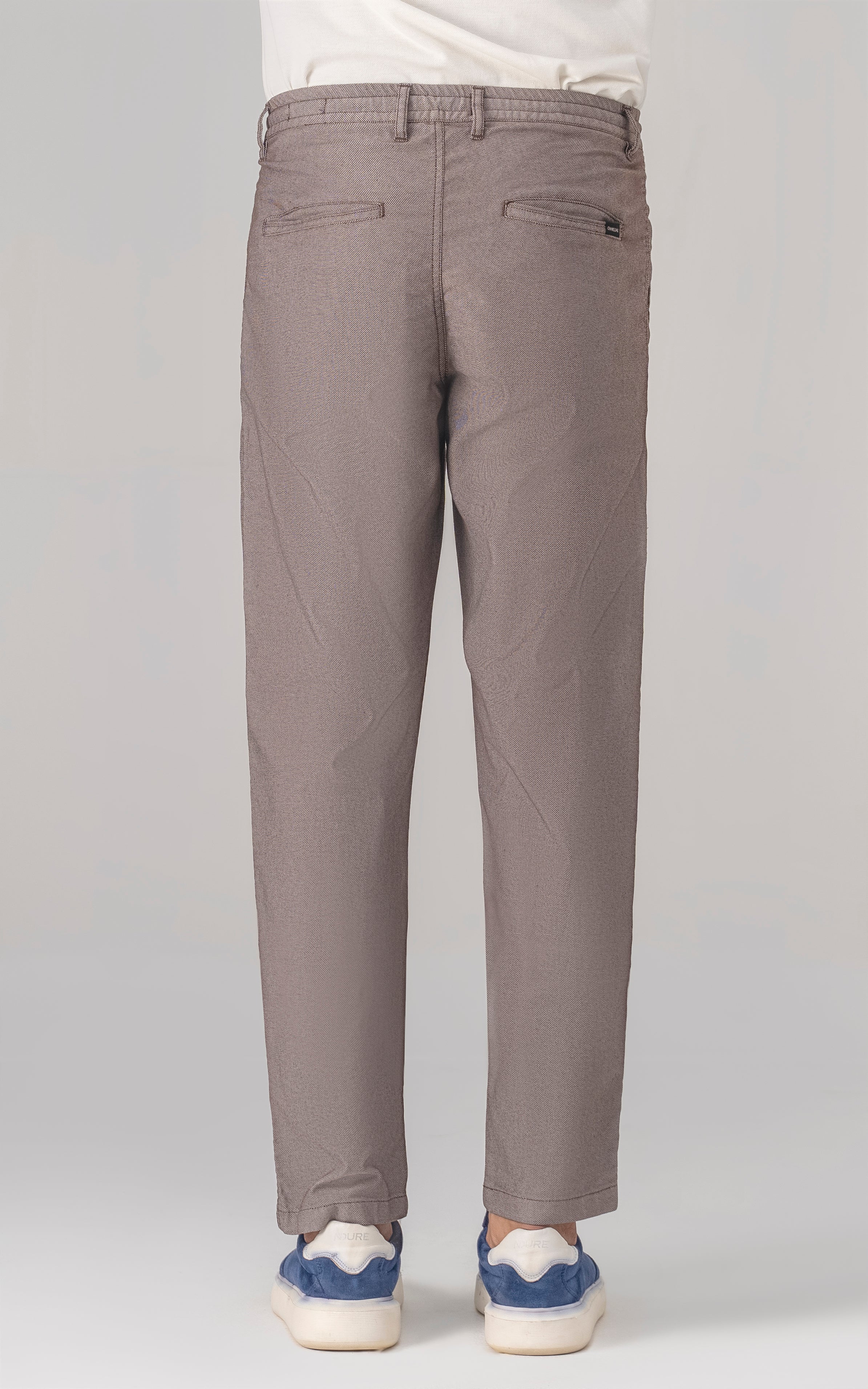 CASUAL TROUSER REGULAR FIT BROWN