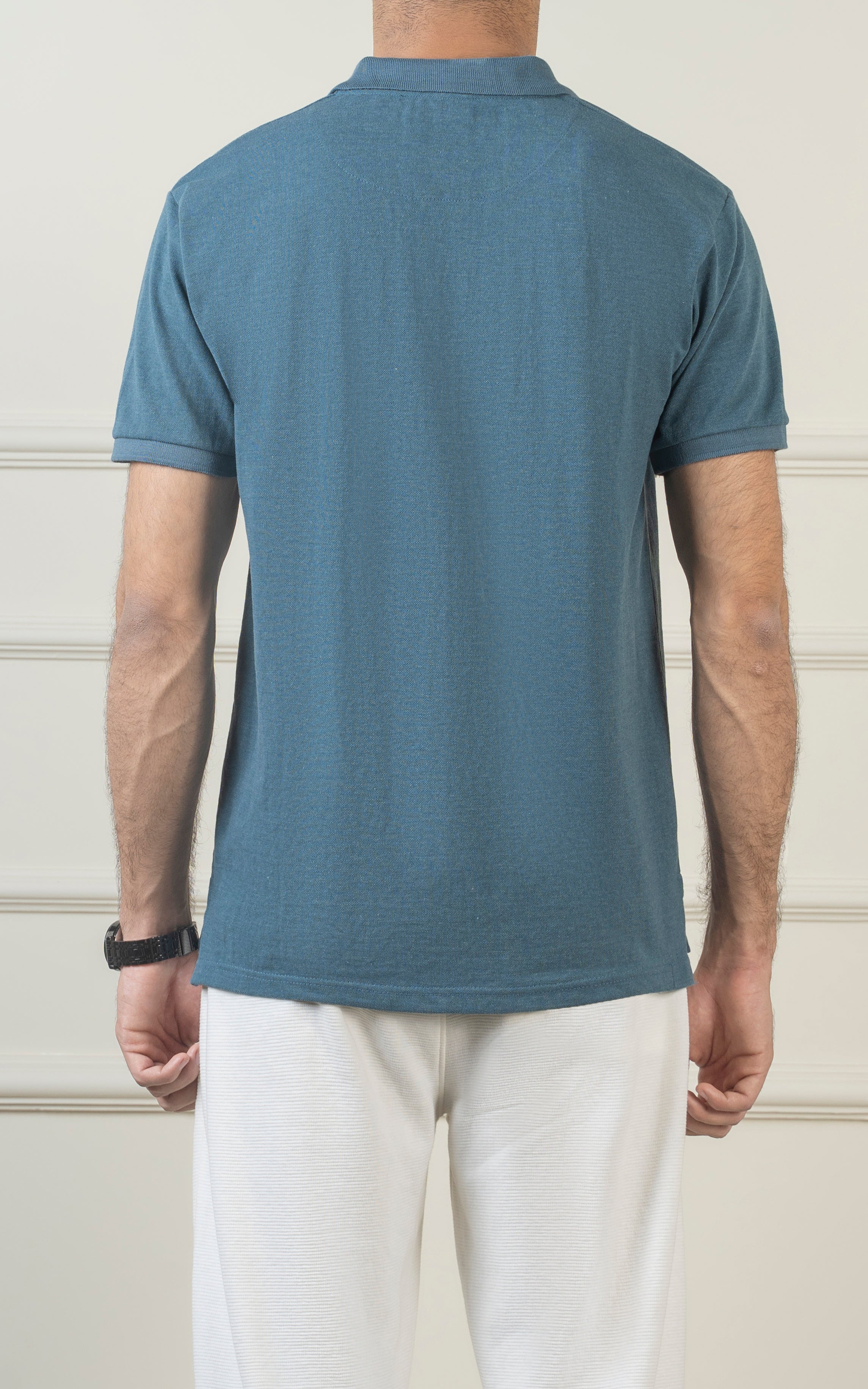 SMART FIT POLO TEAL BLUE