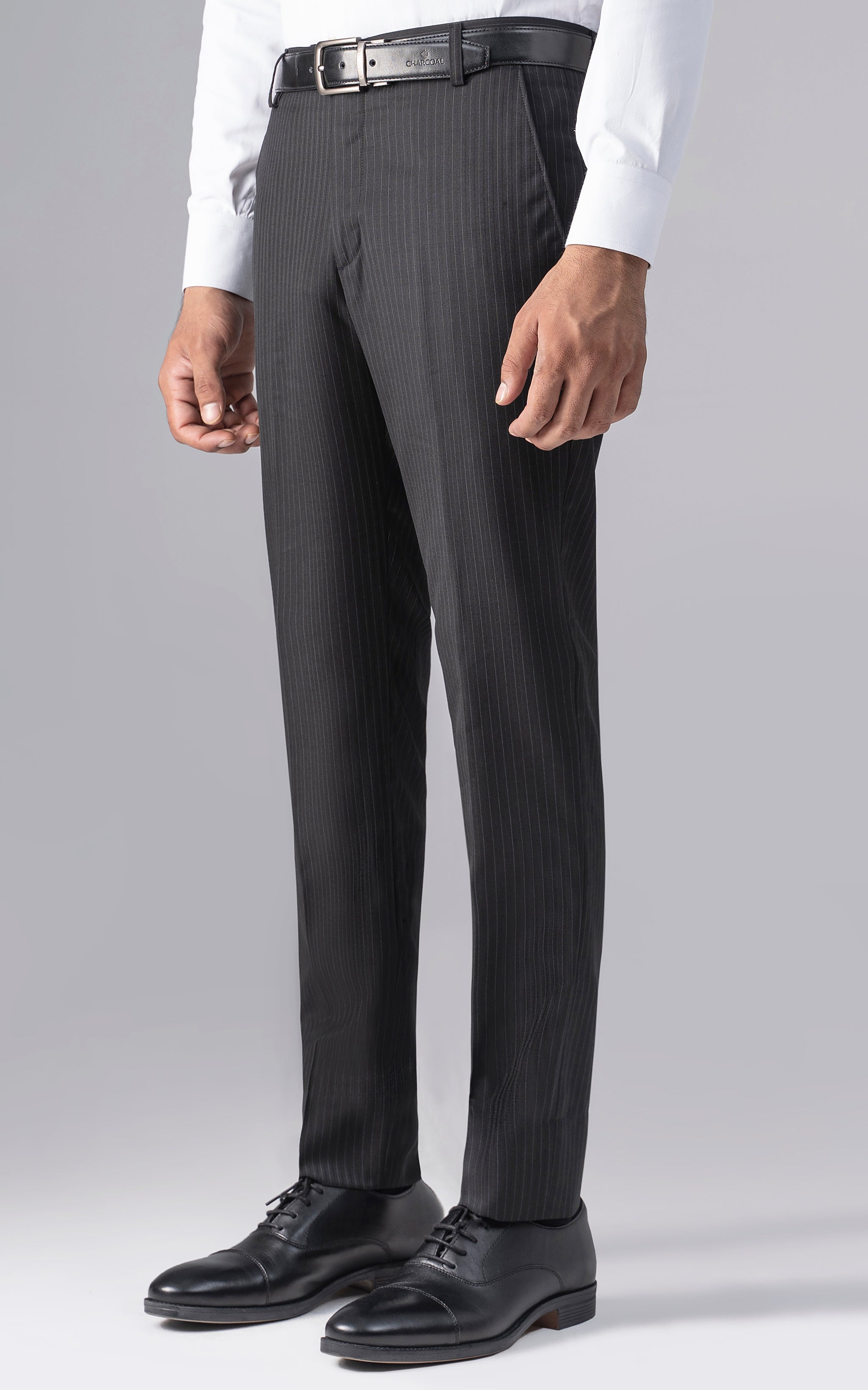 Shop Dress Pant Slim Fit Black for Men Online