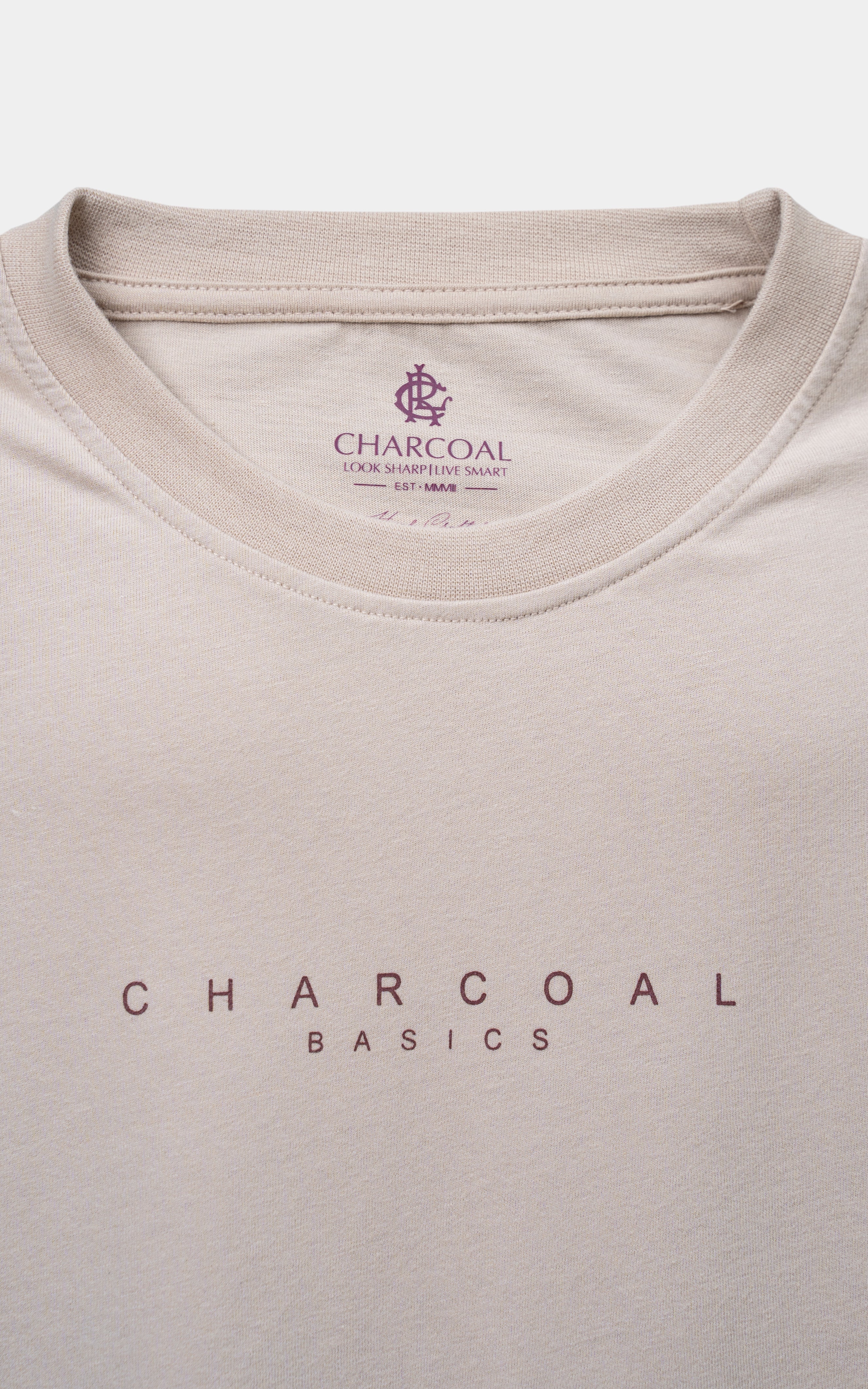 SLEEPWEAR T SHIRT BEIGE
