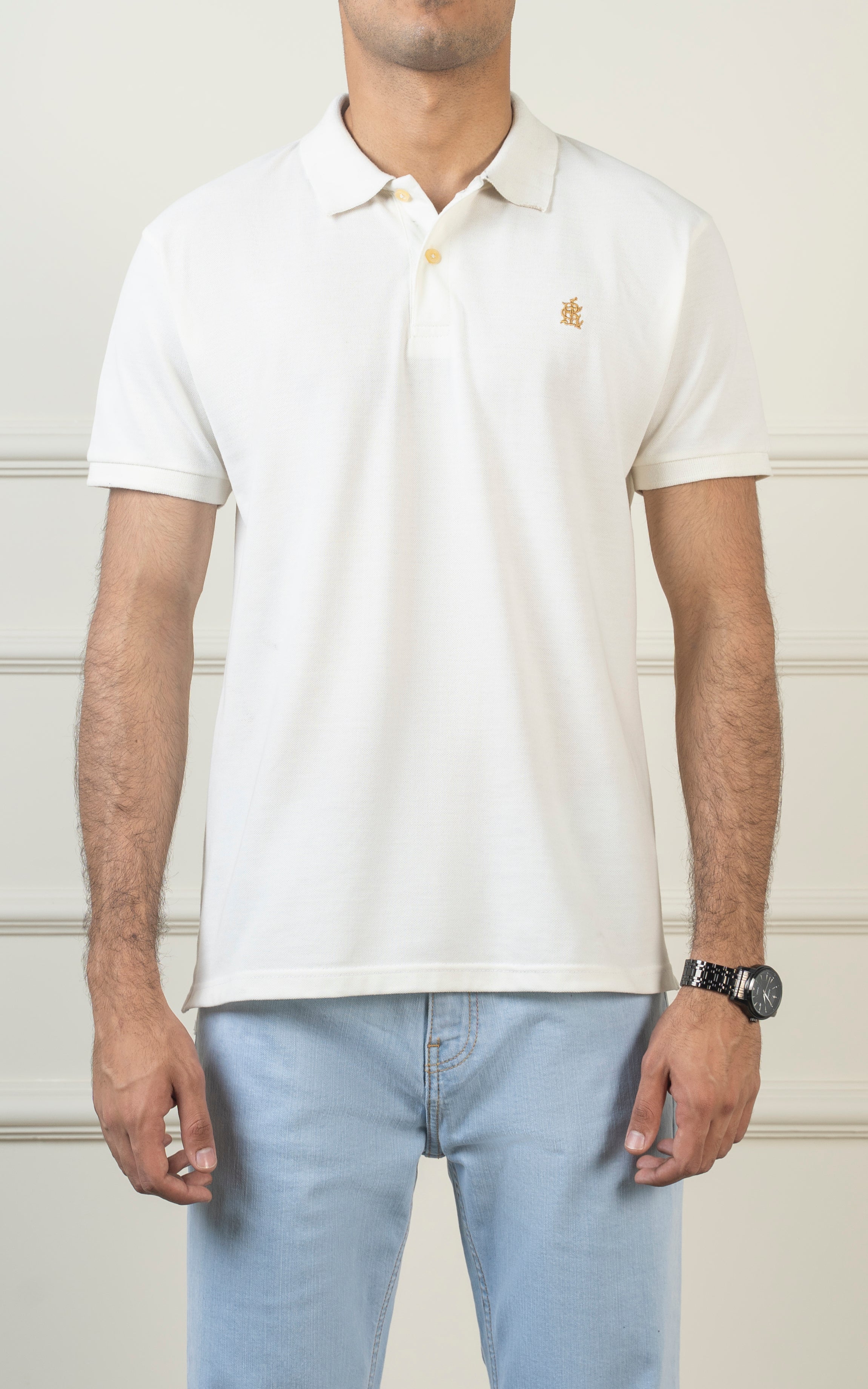 SMART FIT POLO OFF WHITE