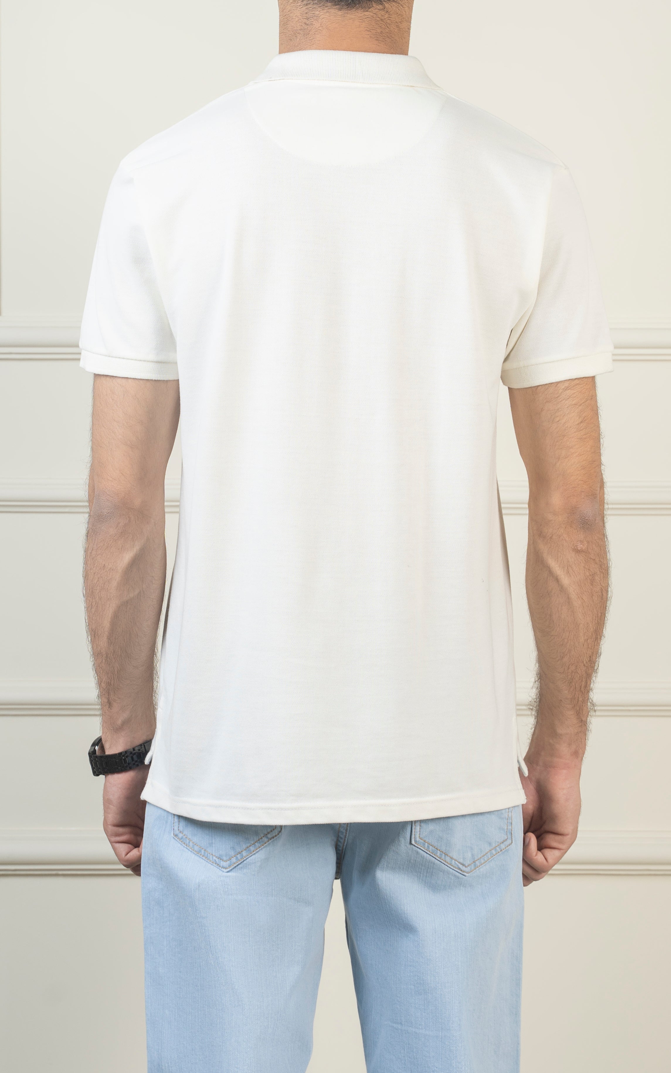 SMART FIT POLO OFF WHITE