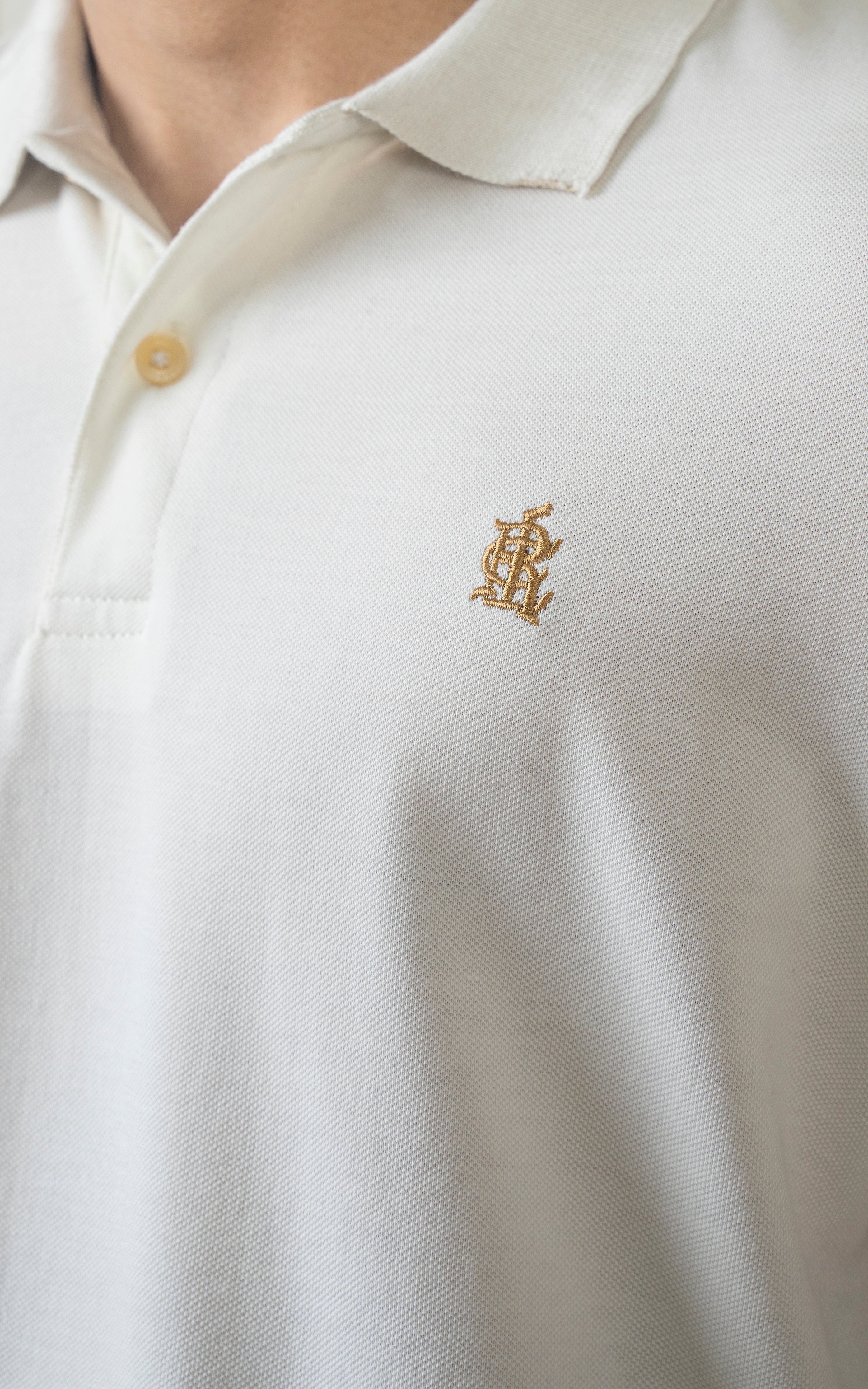 SMART FIT POLO OFF WHITE