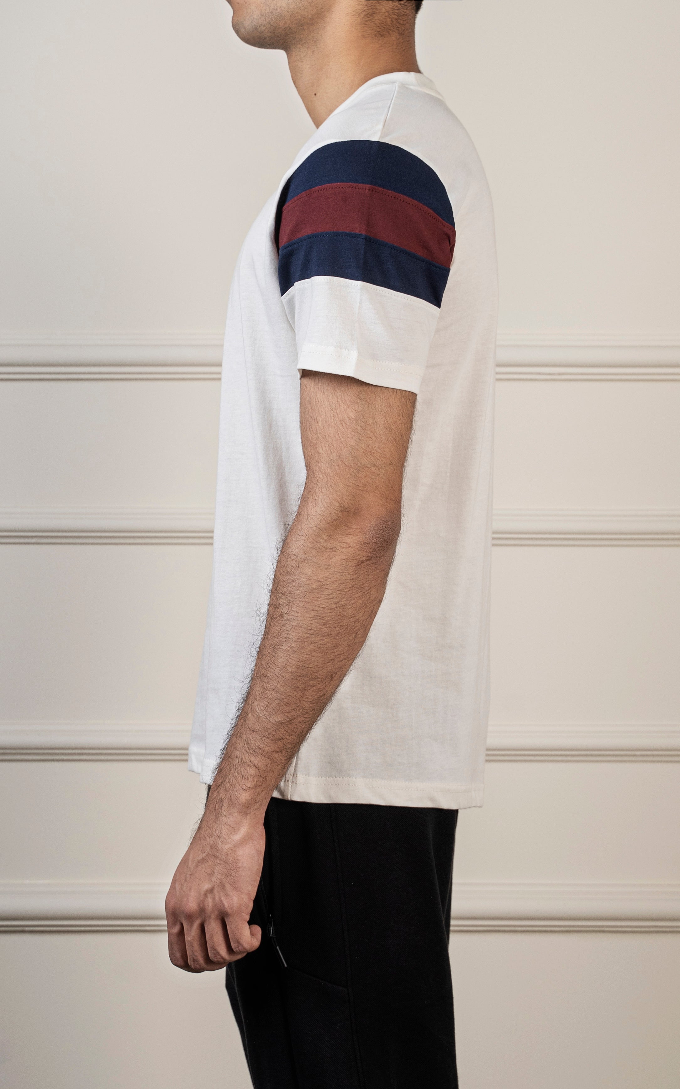 ROUND NECK T SHIRT WHITE