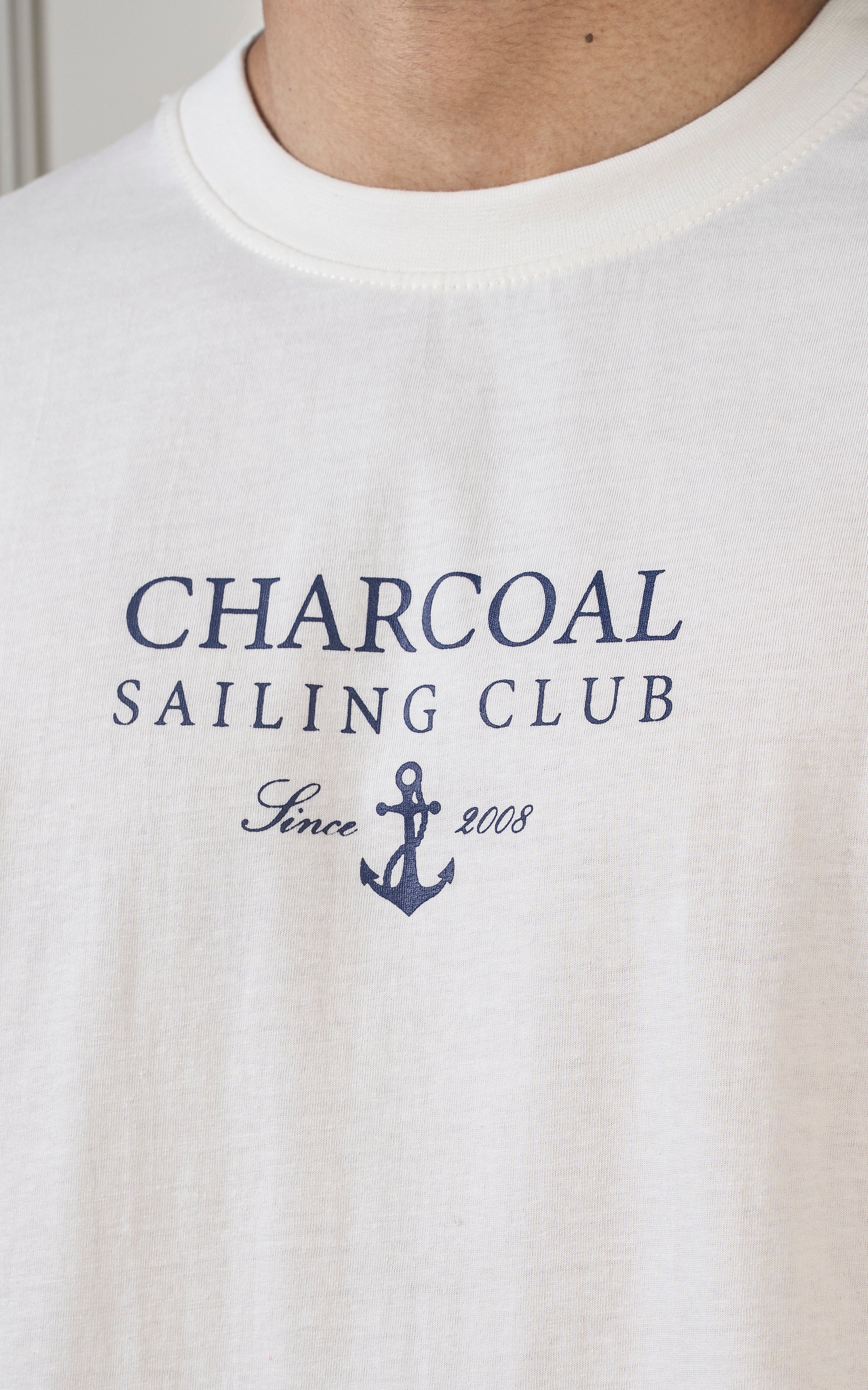 ROUND NECK T SHIRT WHITE