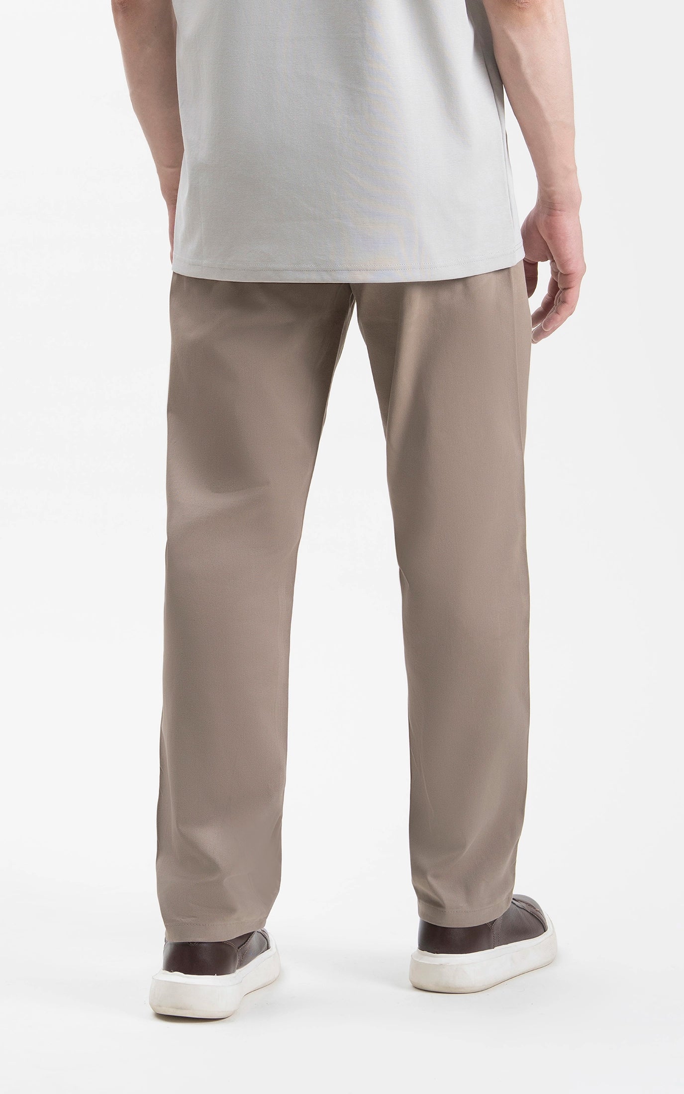 CASUAL PANT REGULAR FIT LIGHT KHAKI